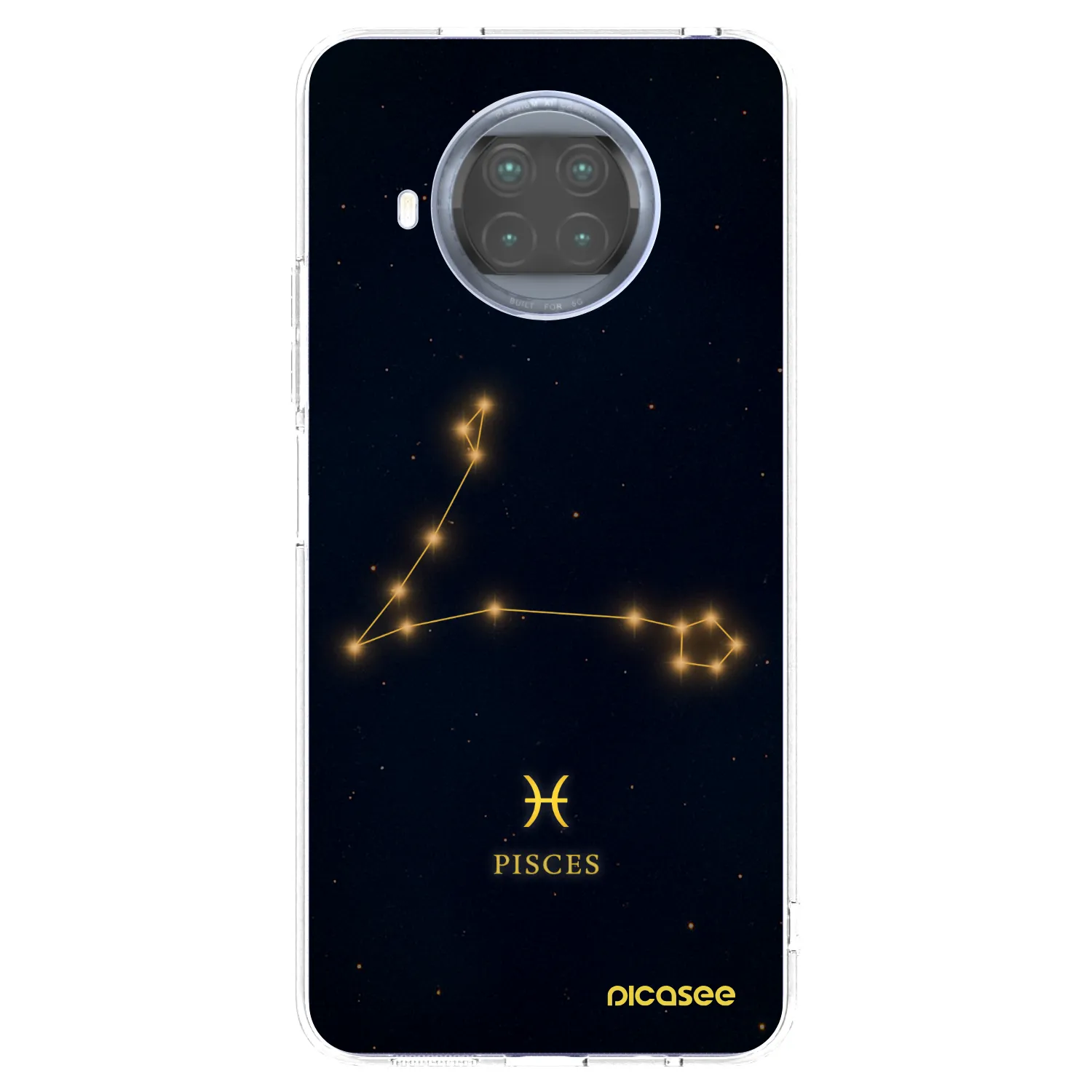Picasee silikonski prozorni ovitek za Xiaomi Mi 10T Lite - PISCES
