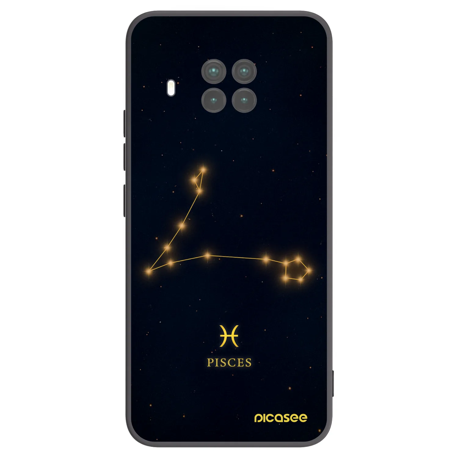 Picasee silikonski črni ovitek za Xiaomi Mi 10T Lite - PISCES