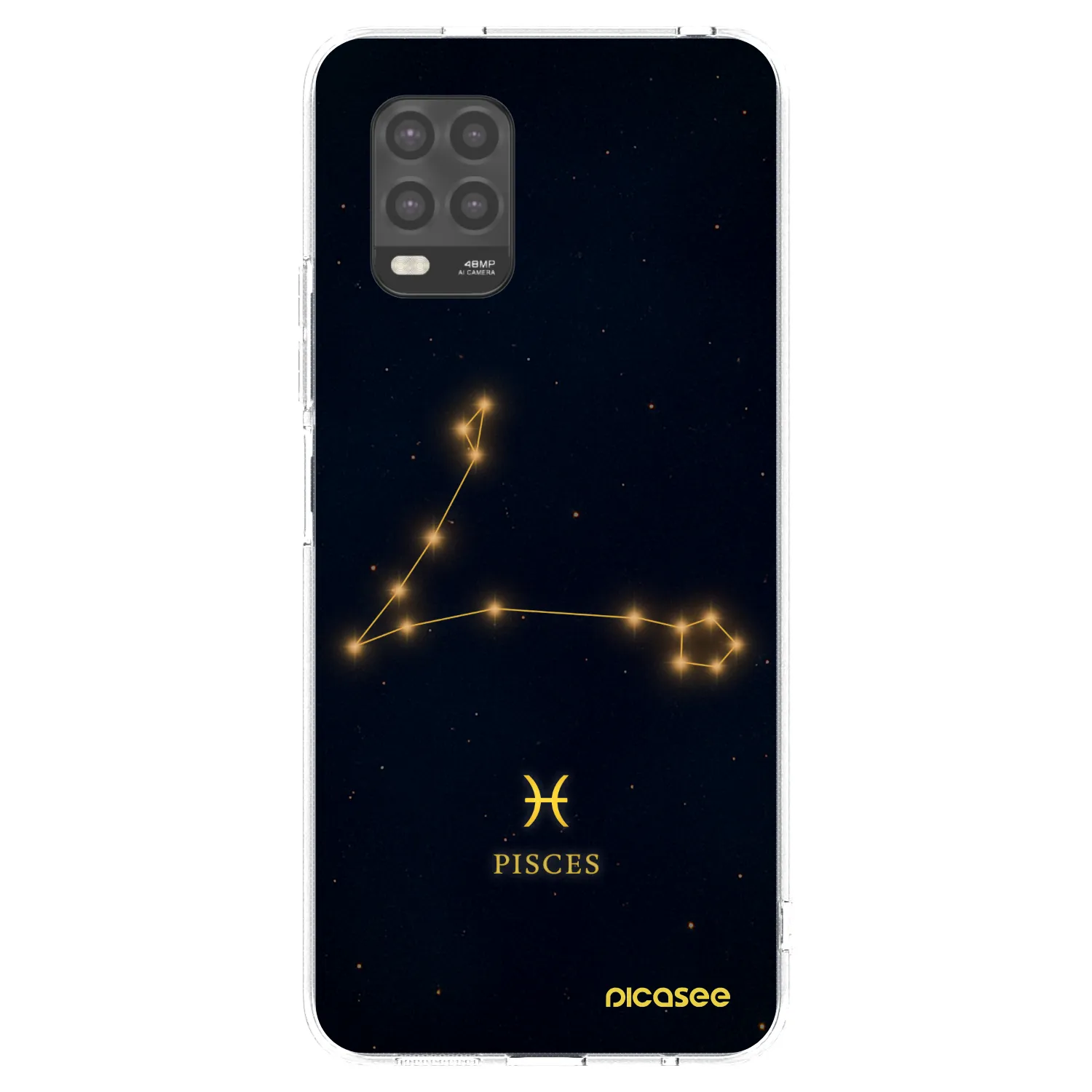 Picasee silikonski prozorni ovitek za Xiaomi Mi 10 Lite - PISCES