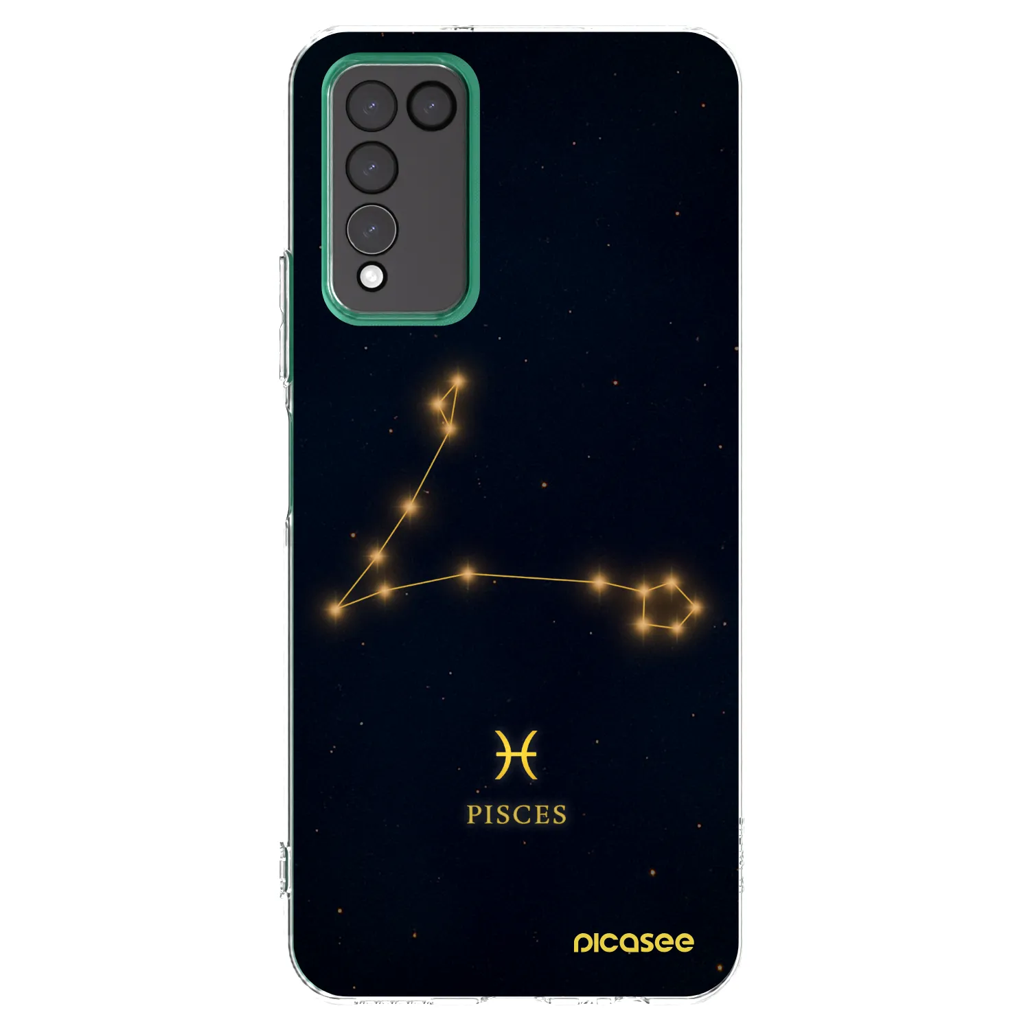 Picasee silikonski prozorni ovitek za Honor 10X Lite - PISCES