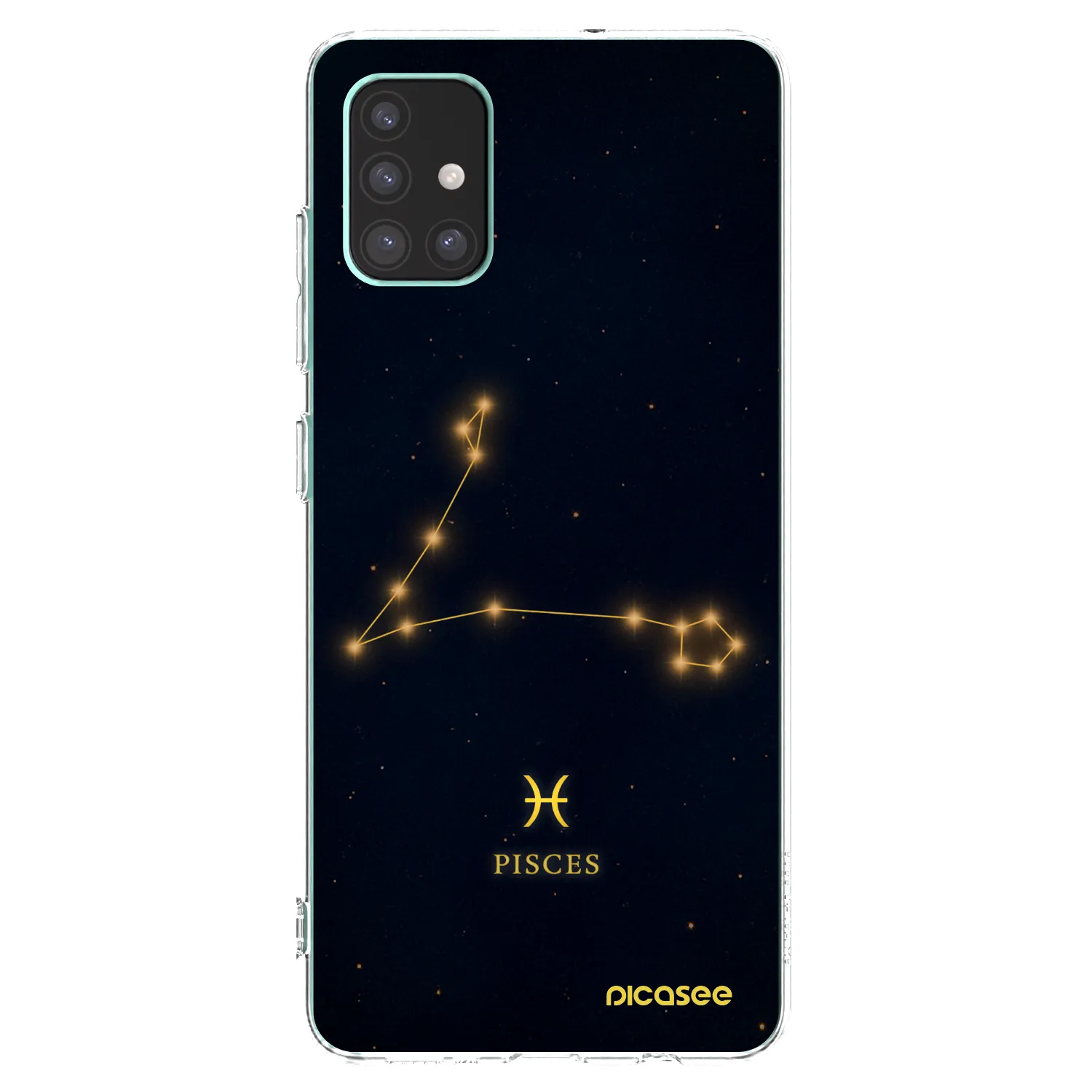 Picasee silikonski prozorni ovitek za Samsung Galaxy M51 M515F - PISCES