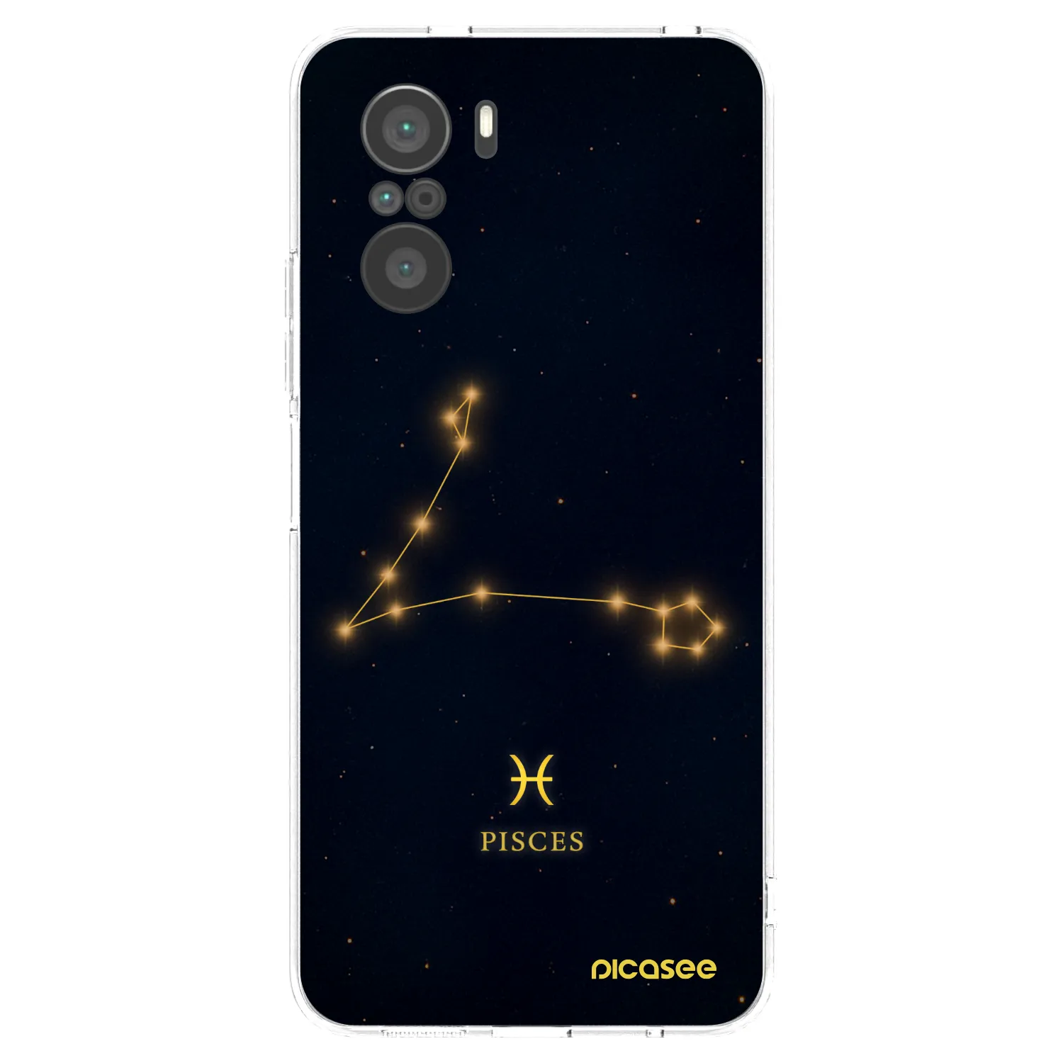 Picasee silikonski prozorni ovitek za Xiaomi Poco F3 - PISCES