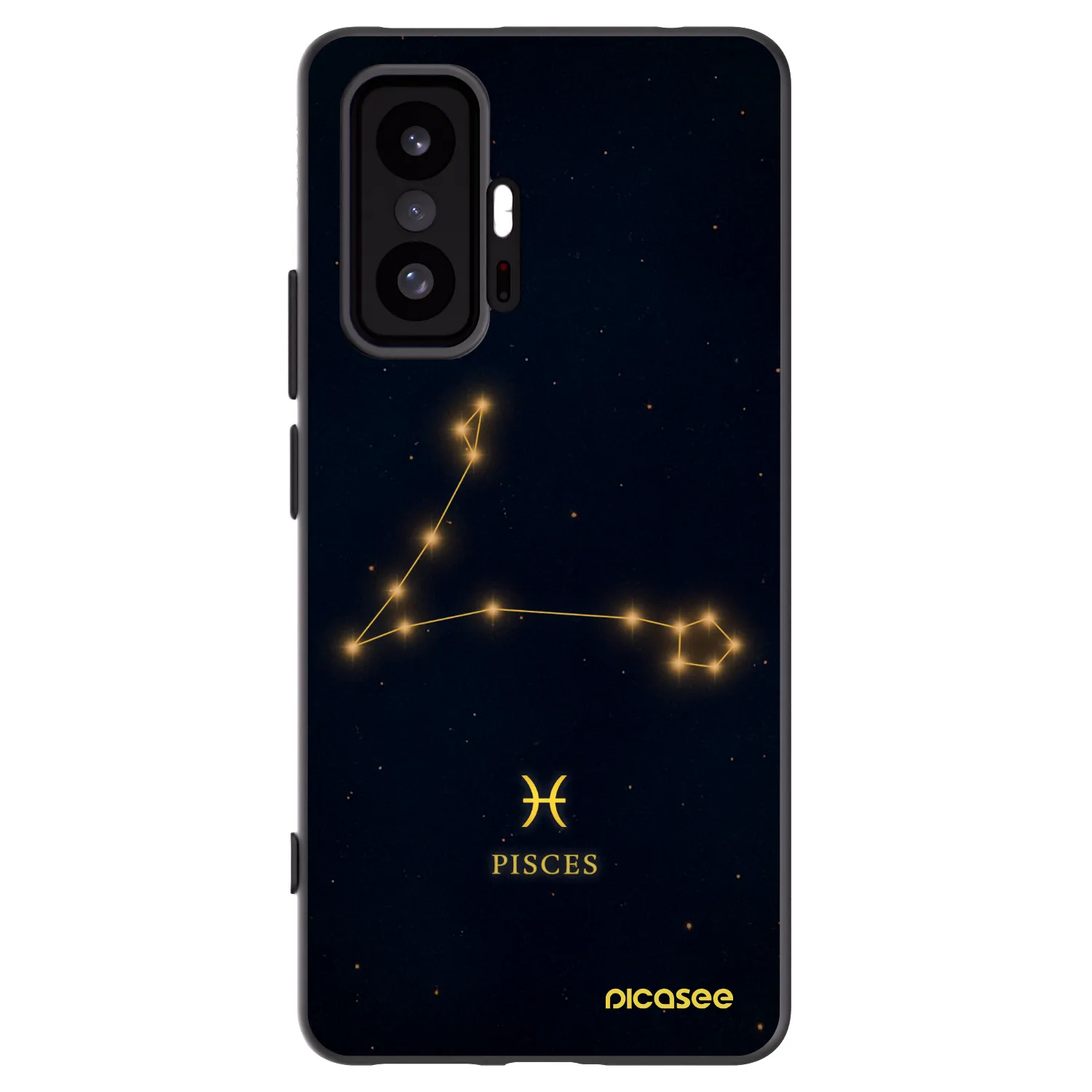 Picasee silikonski črni ovitek za Xiaomi 11T Pro - PISCES