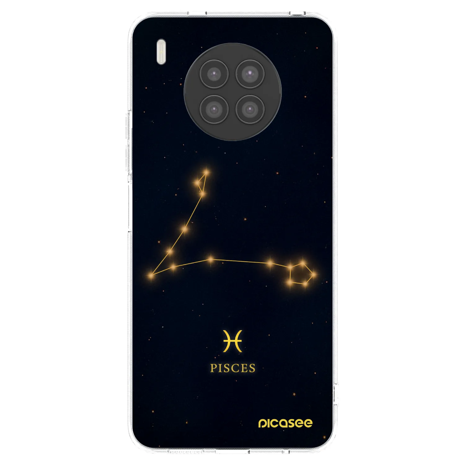 Picasee silikonski prozorni ovitek za Huawei Nova 8i - PISCES