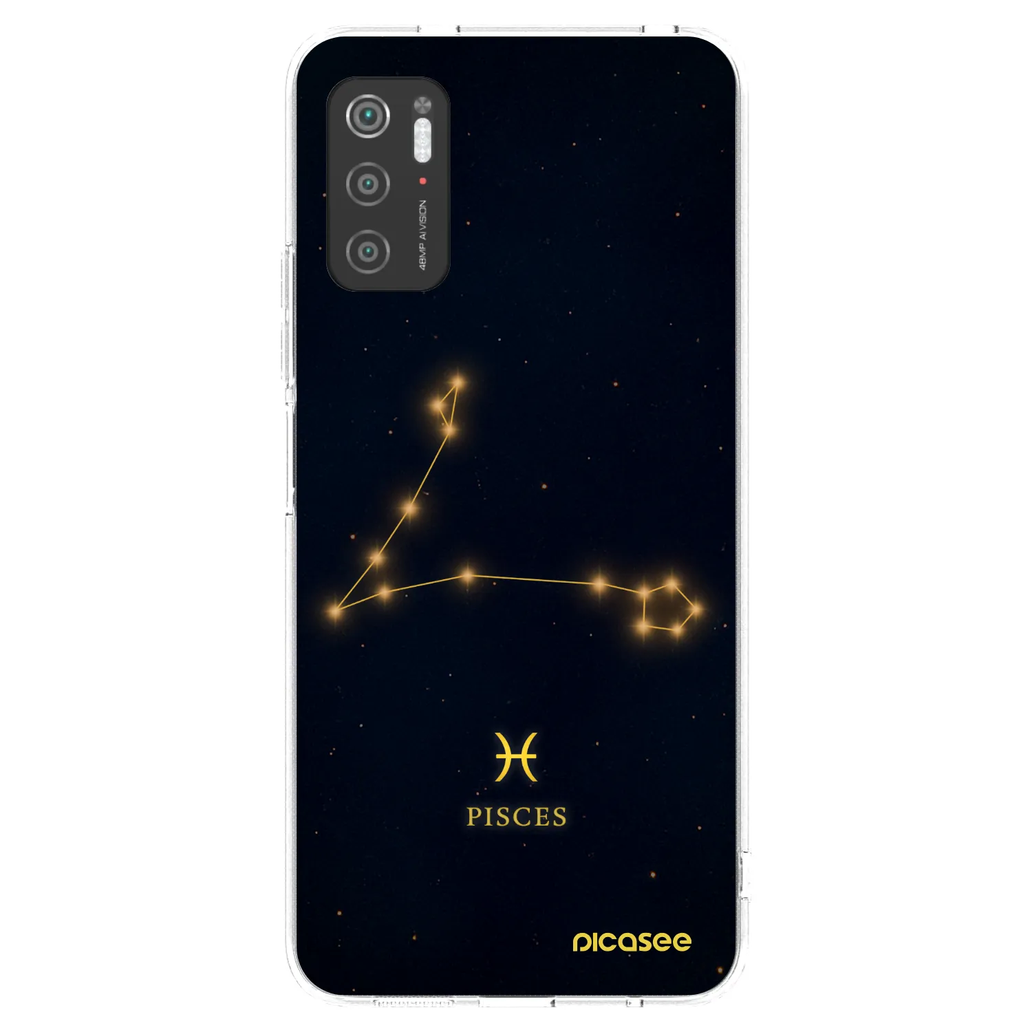 Picasee silikonski prozorni ovitek za Xiaomi Poco M3 Pro 5G - PISCES