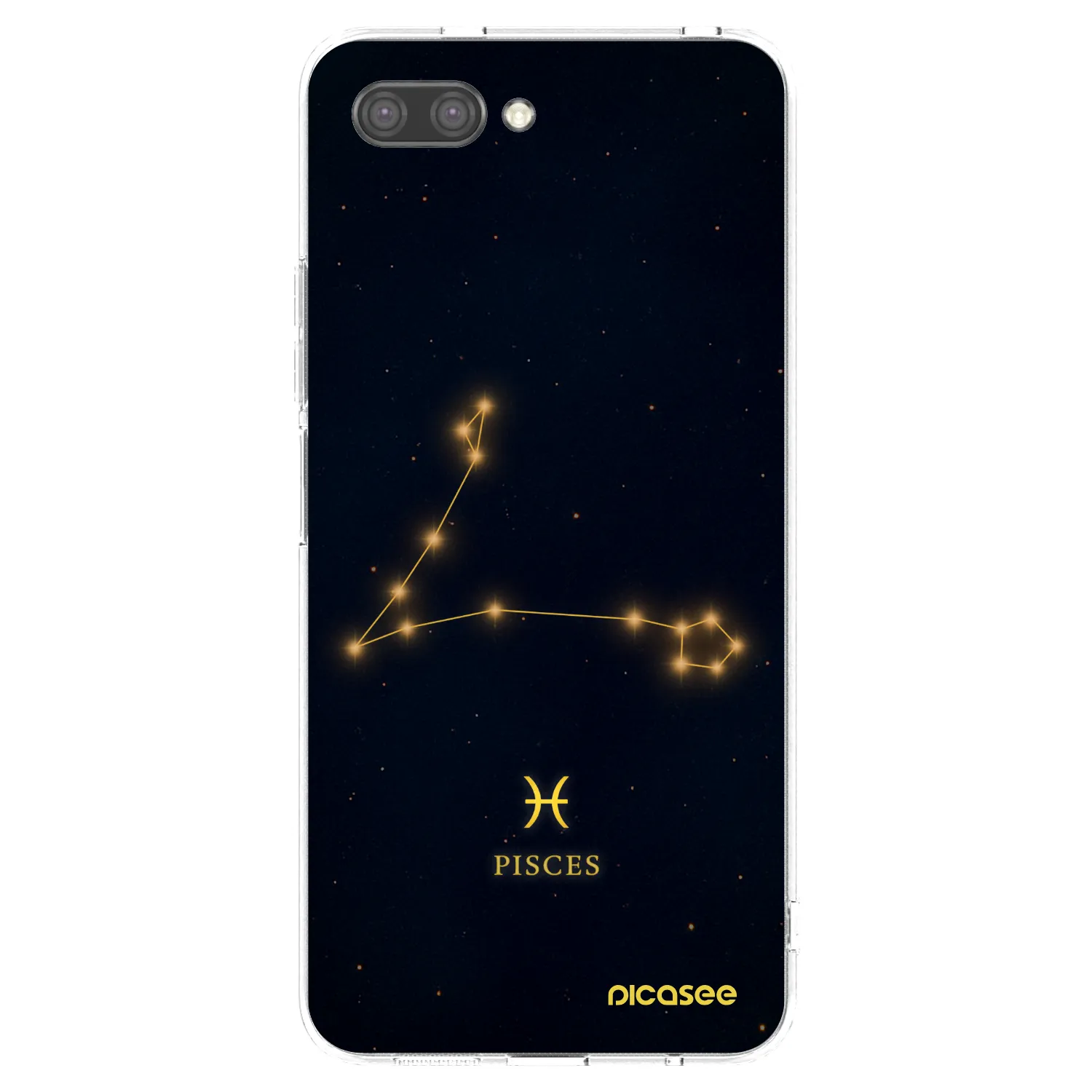 Picasee silikonski prozorni ovitek za Honor 10 - PISCES