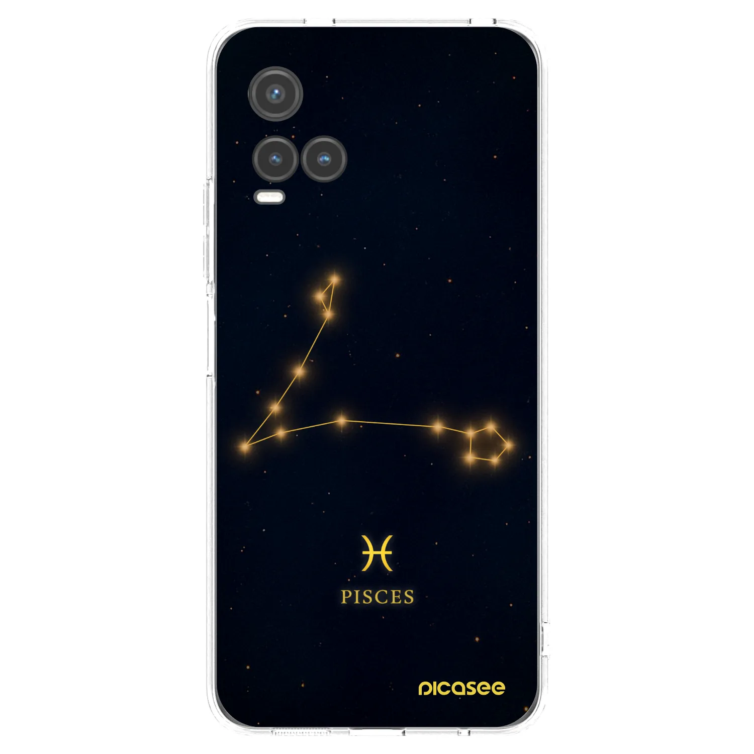 Picasee silikonski prozorni ovitek za Vivo Y33s - PISCES