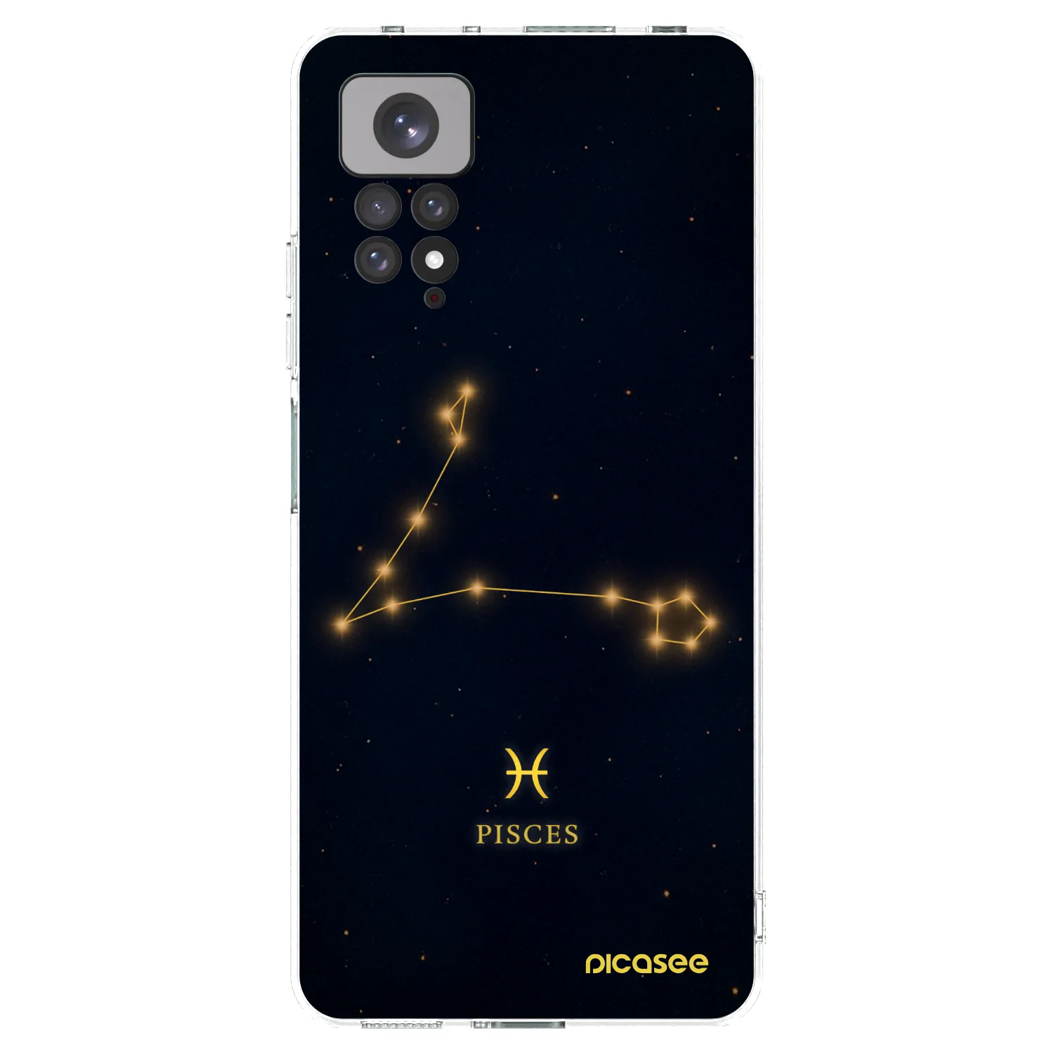 Picasee silikonski prozorni ovitek za Xiaomi Redmi Note 11 - PISCES