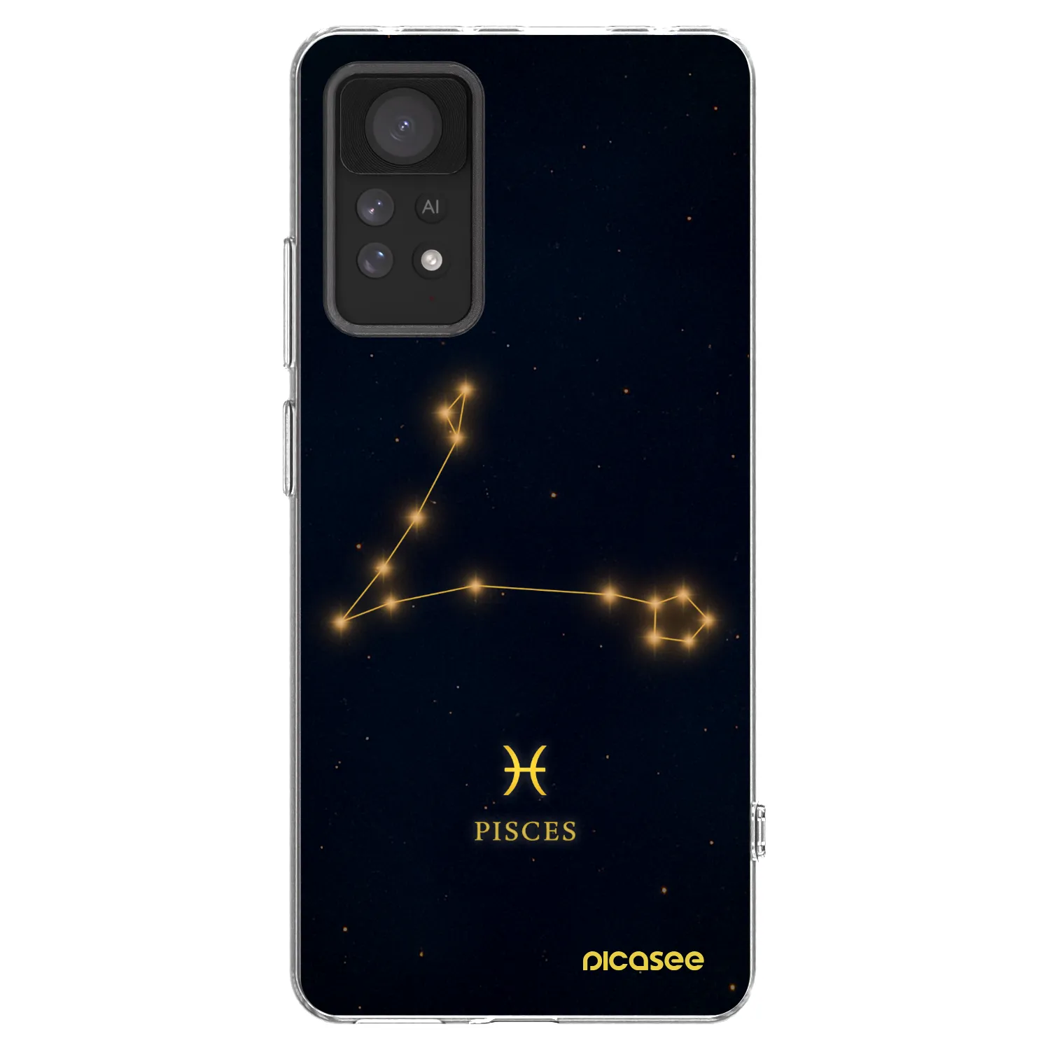 Picasee silikonski prozorni ovitek za Xiaomi Redmi Note 11 Pro 5G - PISCES
