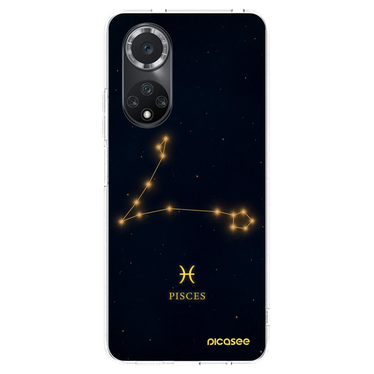 Picasee silikonski prozorni ovitek za Huawei Nova 9 SE - PISCES