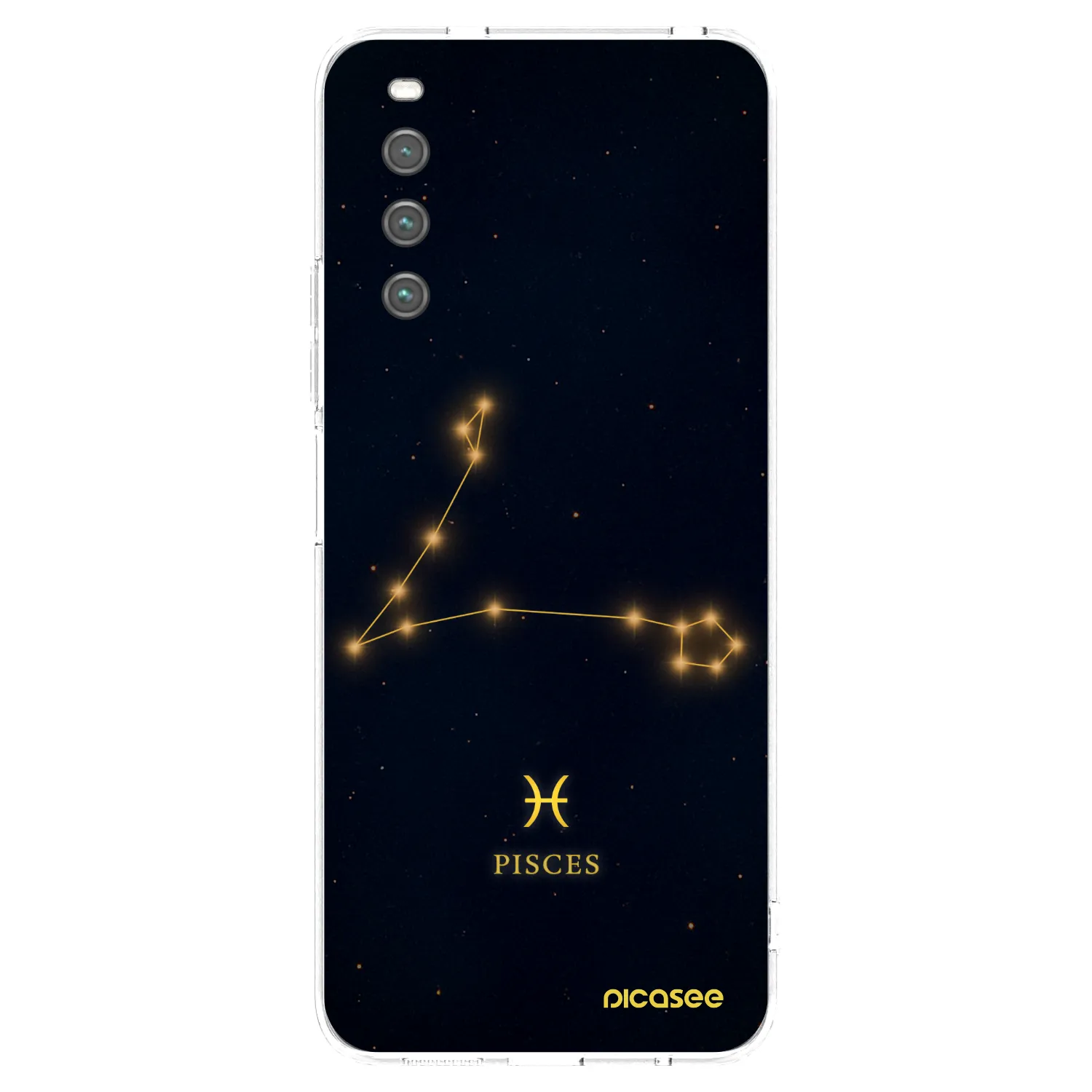 Picasee silikonski prozorni ovitek za Sony Xperia 10 IV 5G - PISCES