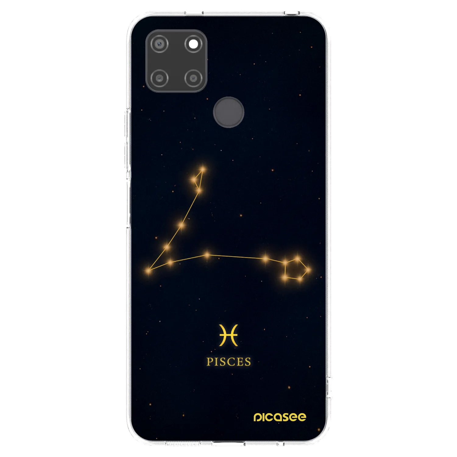 Picasee silikonski prozorni ovitek za Realme C21Y - PISCES