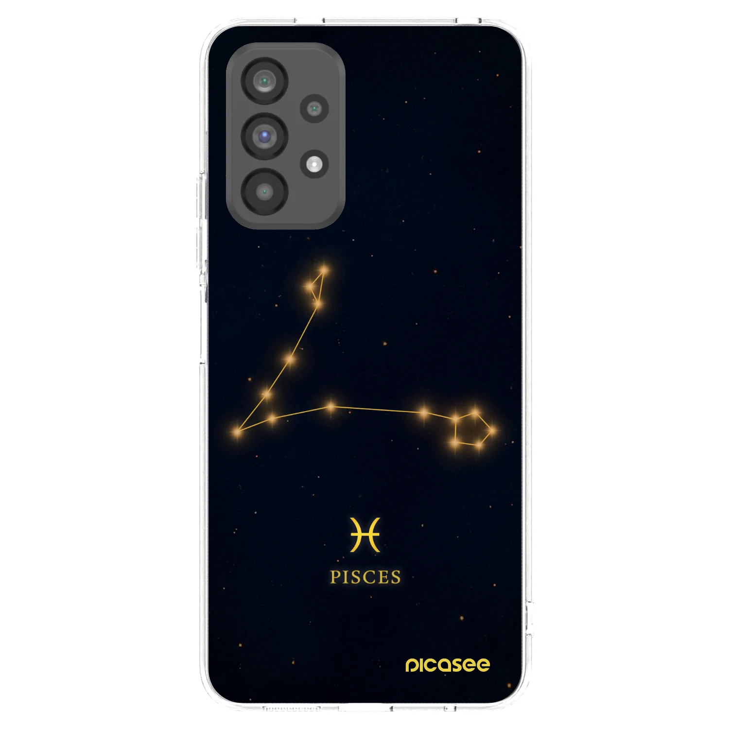 Picasee silikonski prozorni ovitek za Samsung Galaxy A73 5G - PISCES