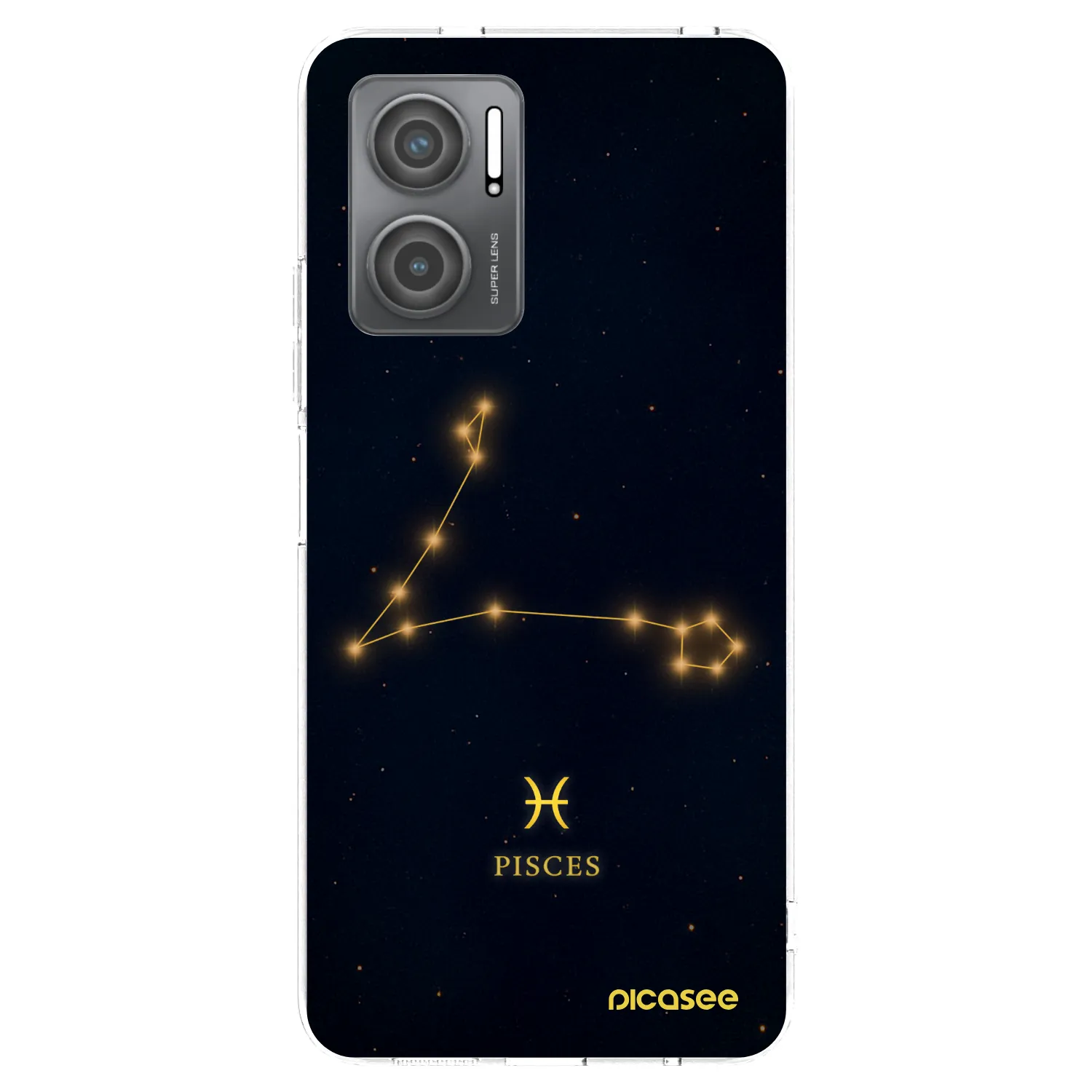 Picasee silikonski prozorni ovitek za Xiaomi Redmi 10 5G - PISCES