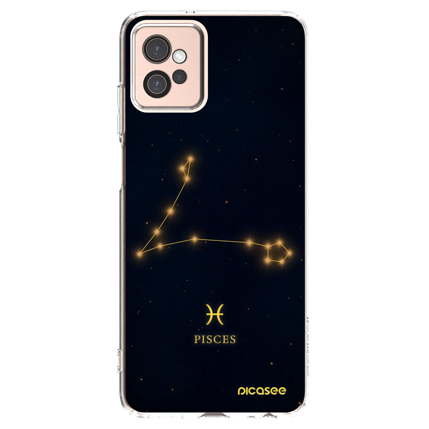 Picasee silikonski prozorni ovitek za Motorola Moto G32 - PISCES