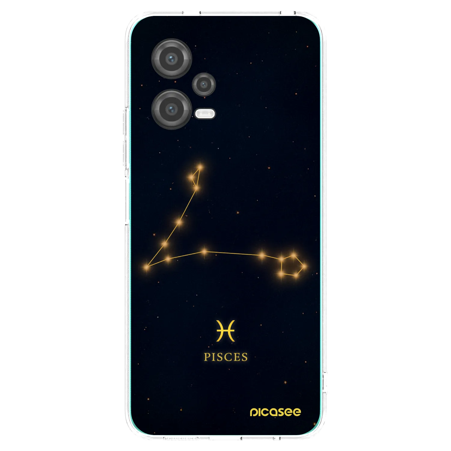 Picasee silikonski prozorni ovitek za Xiaomi Poco X5 - PISCES
