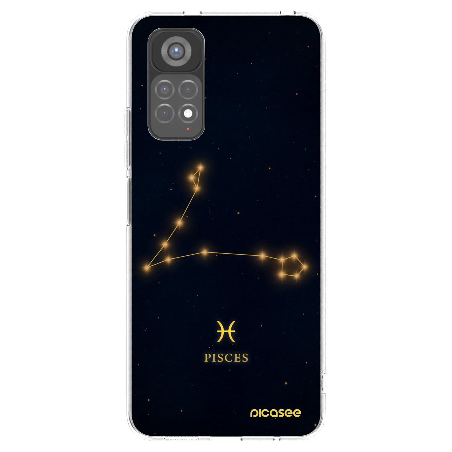 Picasee silikonski prozorni ovitek za Xiaomi Redmi Note 11S 5G - PISCES