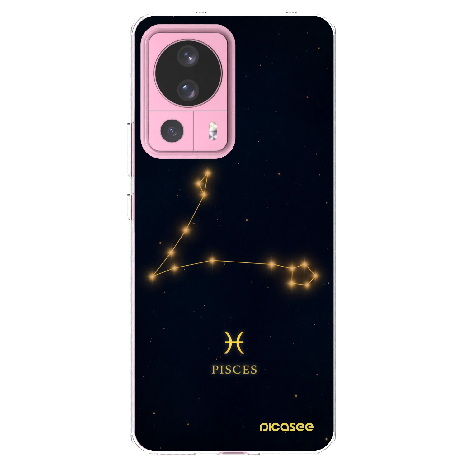 Picasee silikonski prozorni ovitek za Xiaomi 13 Lite - PISCES