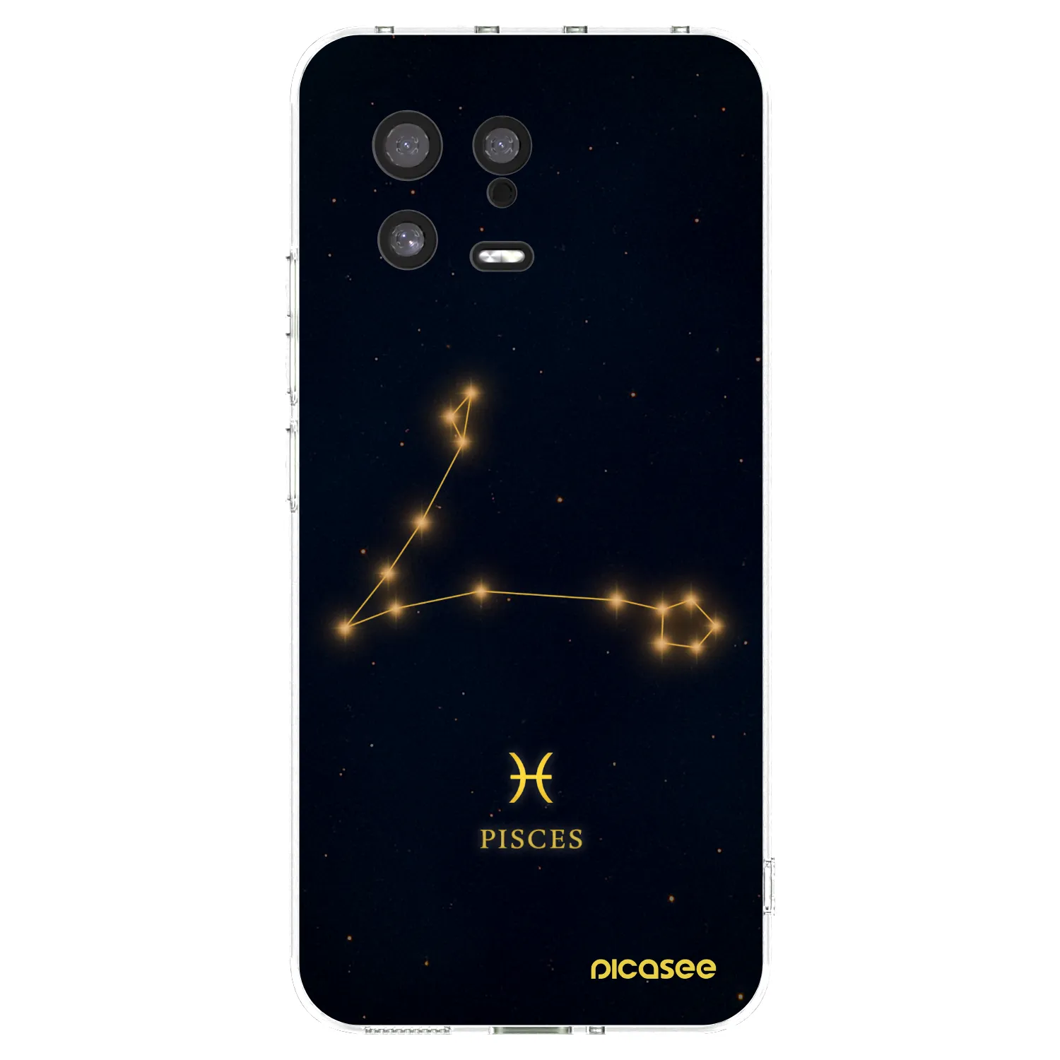 Picasee silikonski prozorni ovitek za Xiaomi 13 - PISCES