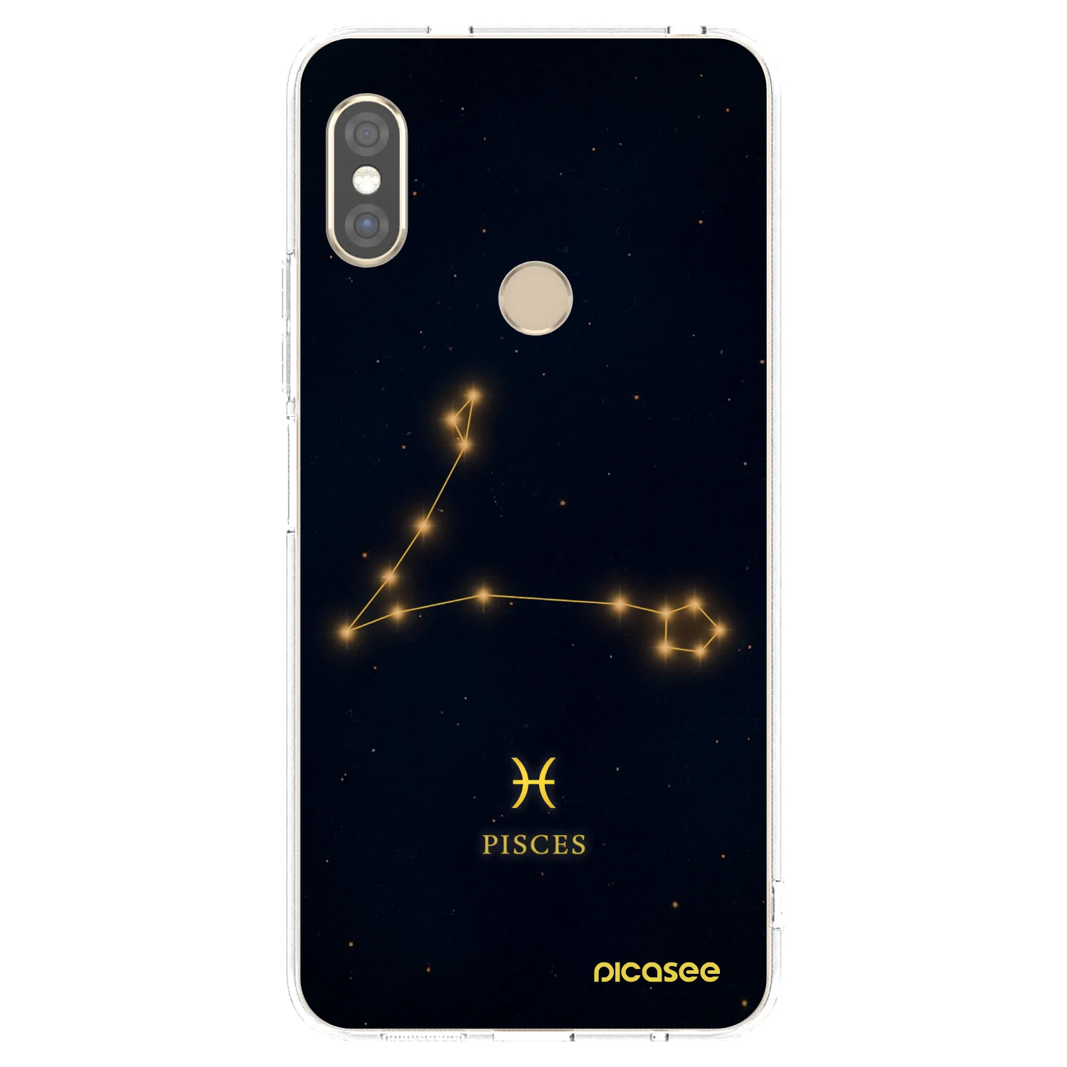 Picasee silikonski prozorni ovitek za Xiaomi Redmi Note 5 Global - PISCES