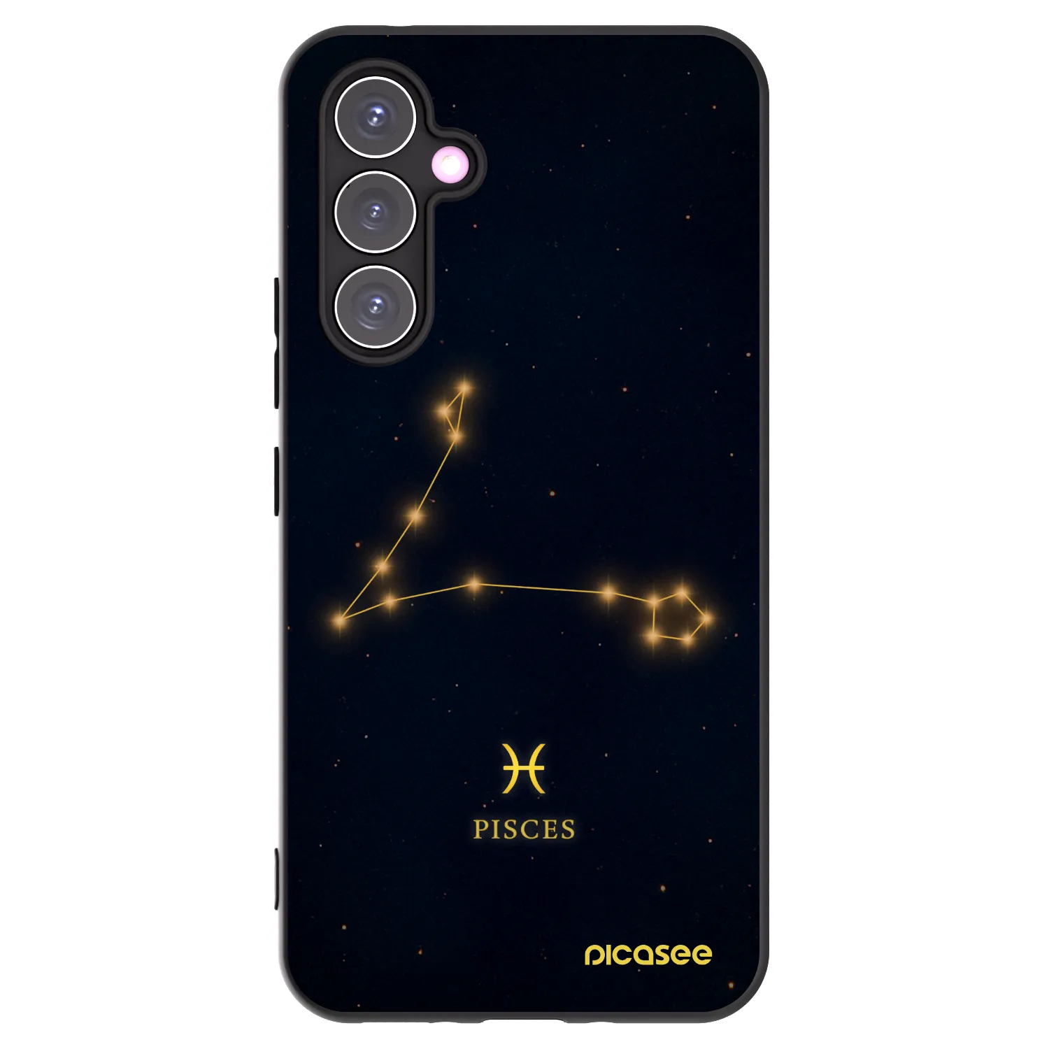 Picasee silikonski črni ovitek za Samsung Galaxy A54 5G A546B - PISCES