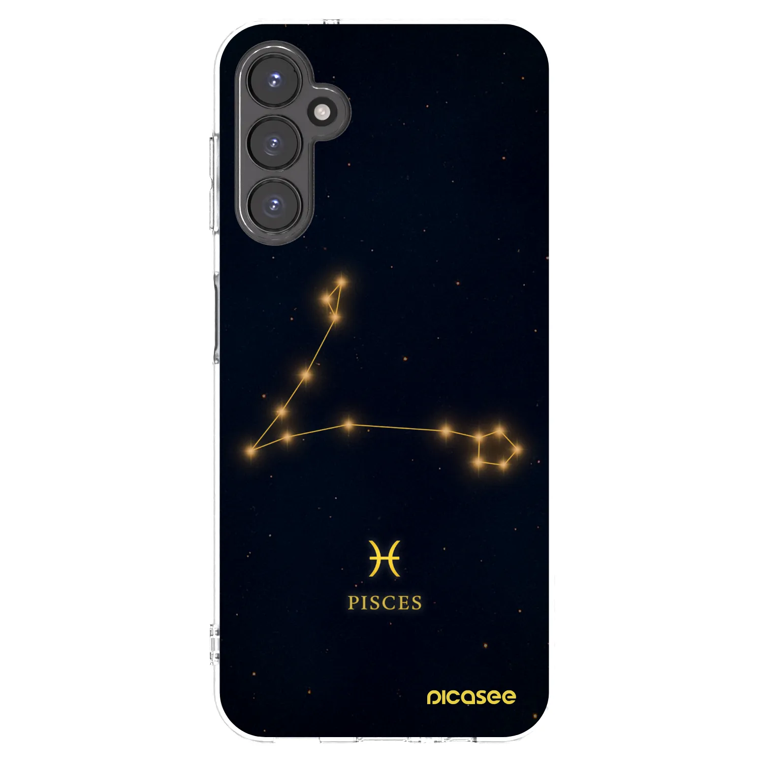 Picasee silikonski prozorni ovitek za Samsung Galaxy A14 5G A146P - PISCES