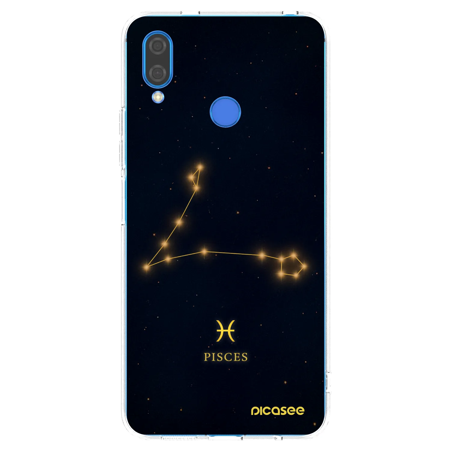 Picasee silikonski prozorni ovitek za Huawei Nova 3 - PISCES