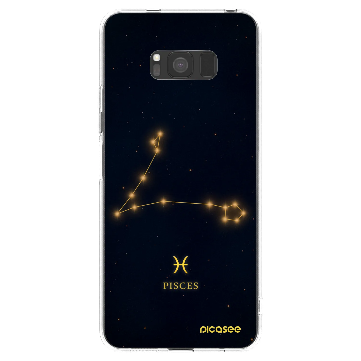 Picasee silikonski prozorni ovitek za Samsung Galaxy A73 5G - PISCES