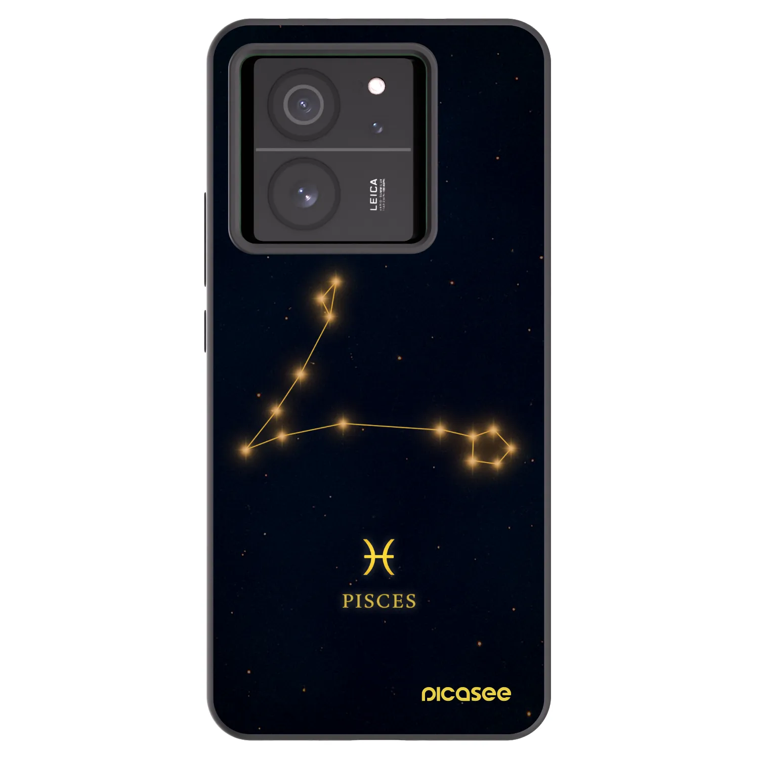 Picasee silikonski črni ovitek za Xiaomi 13T Pro - PISCES