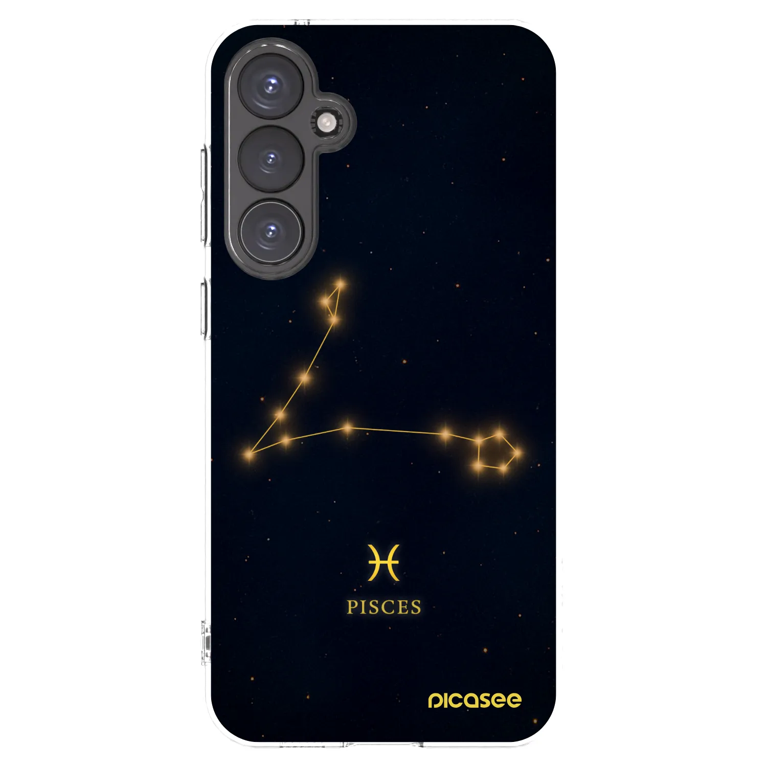 Picasee silikonski prozorni ovitek za Samsung Galaxy S23 FE S711B - PISCES