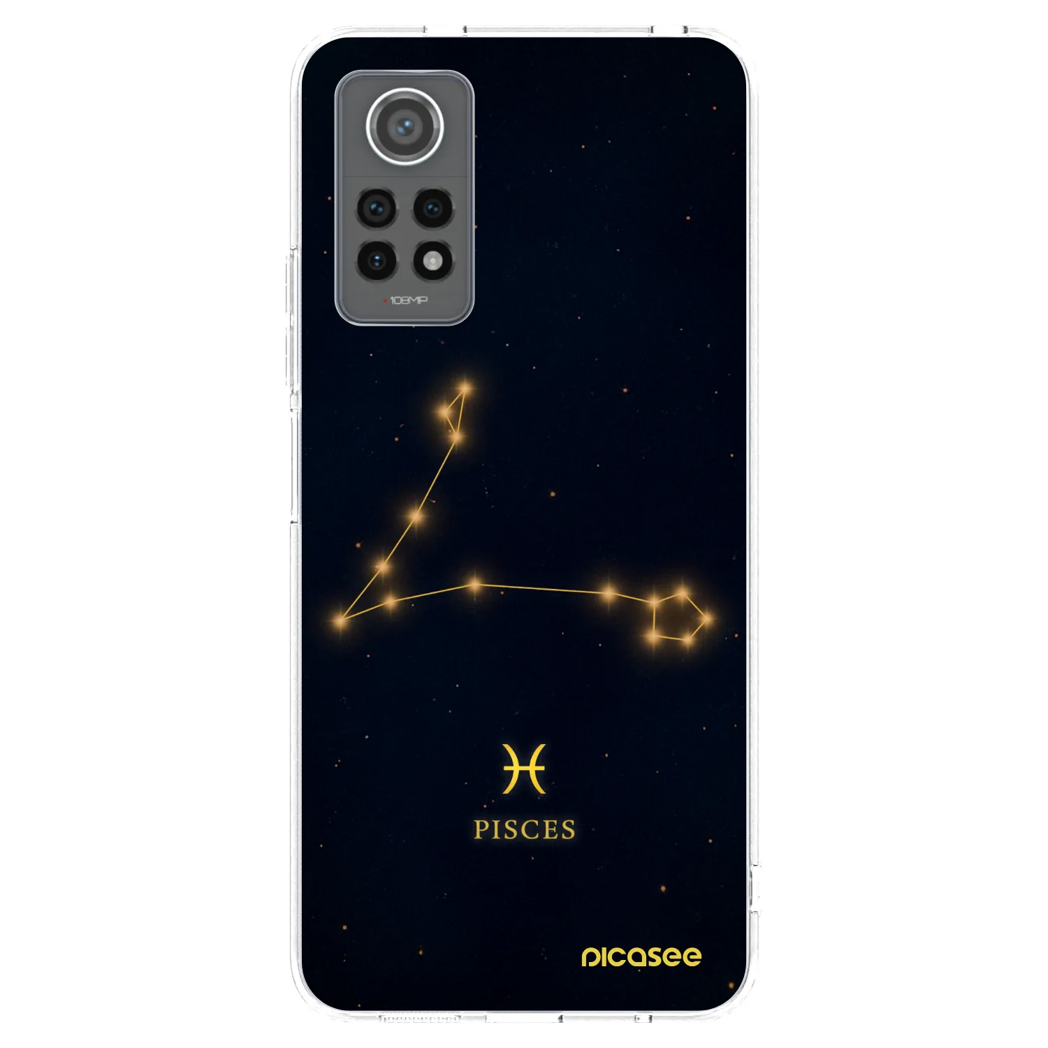 Picasee silikonski prozorni ovitek za Xiaomi Redmi Note 12 Pro 4G - PISCES