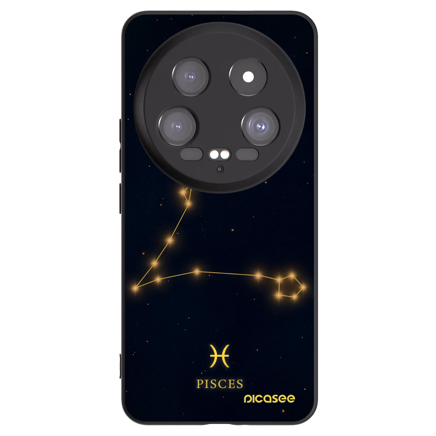 Picasee silikonski črni ovitek za Xiaomi 14 Ultra - PISCES