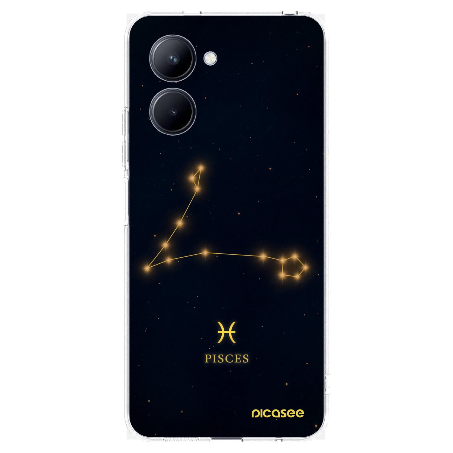 Picasee silikonski prozorni ovitek za Realme C33 (2023) - PISCES