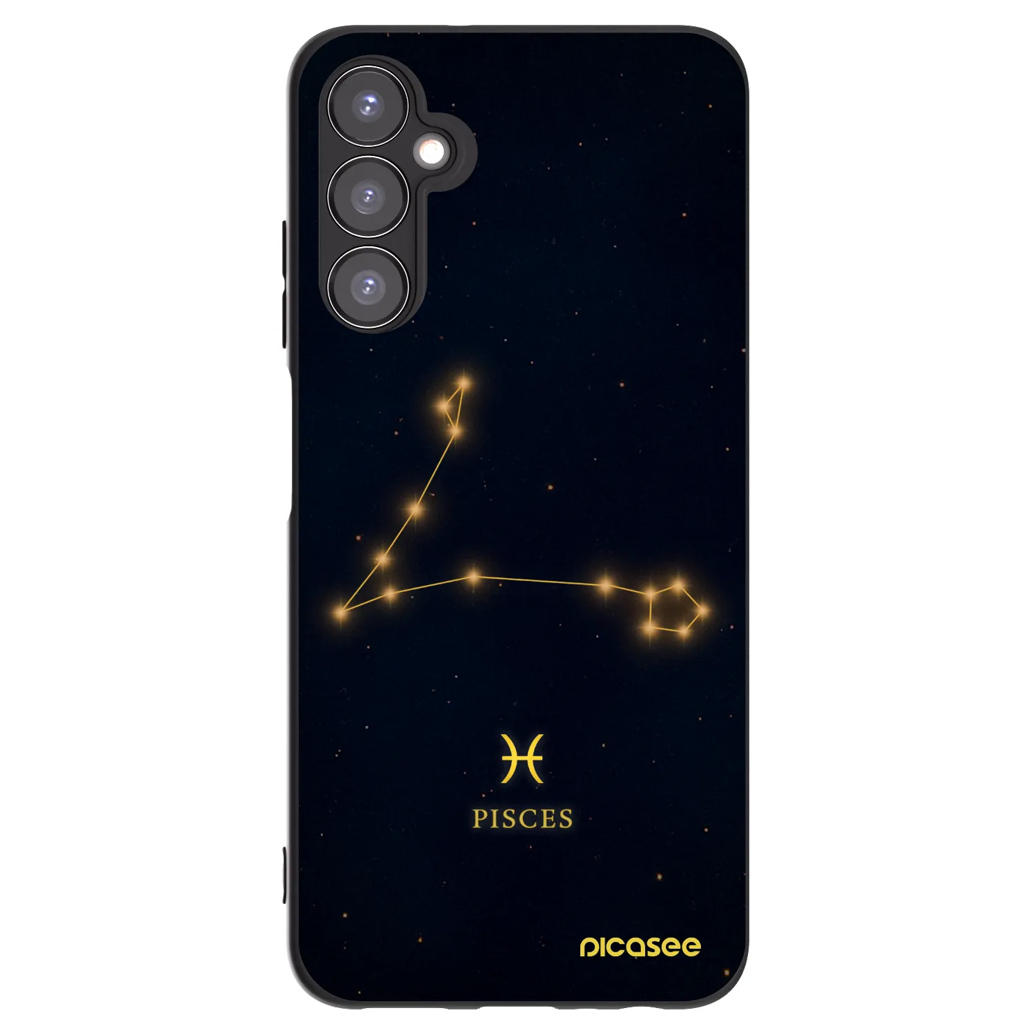 Picasee silikonski črni ovitek za Samsung Galaxy A05s A057G - PISCES