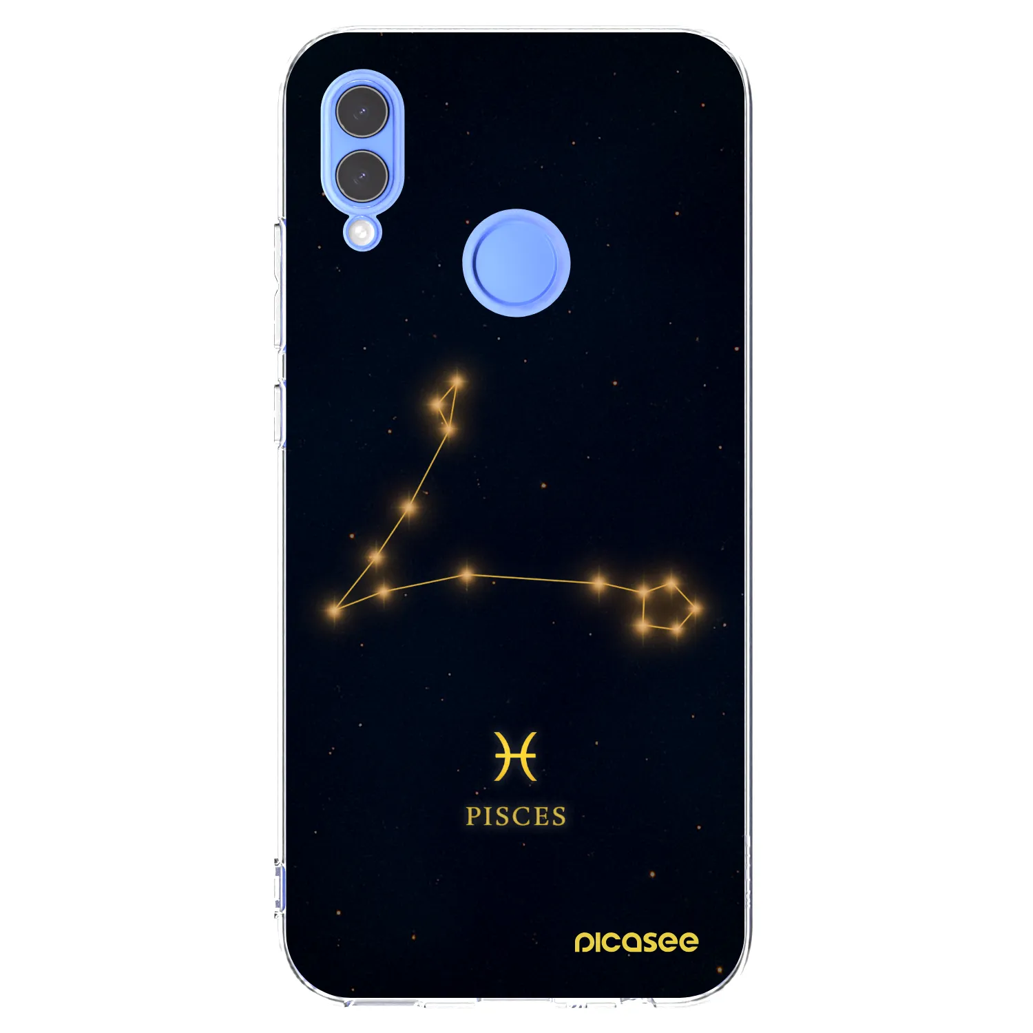 Picasee silikonski prozorni ovitek za Honor 10 Lite - PISCES