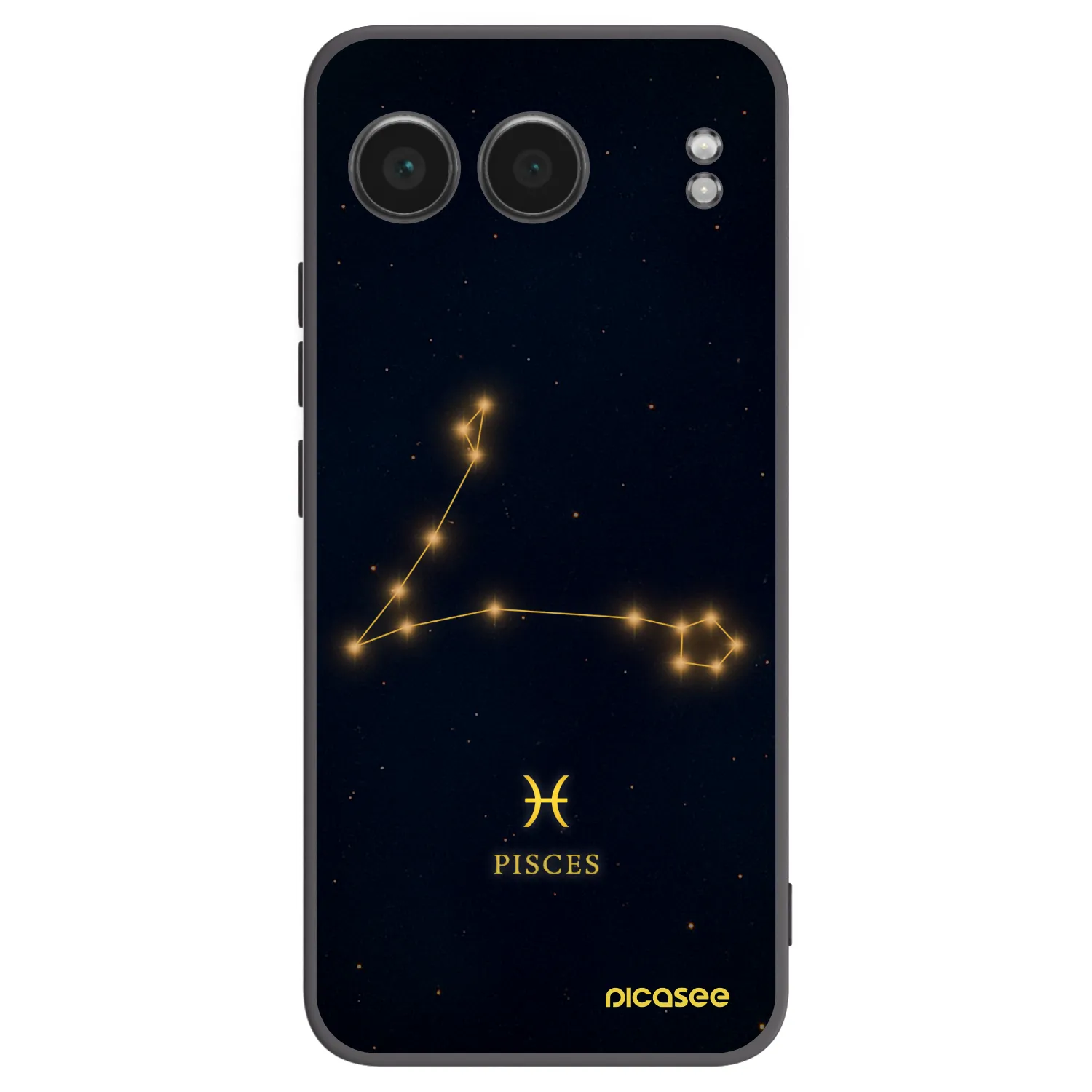 Picasee silikonski črni ovitek za OnePlus Nord 4 - PISCES