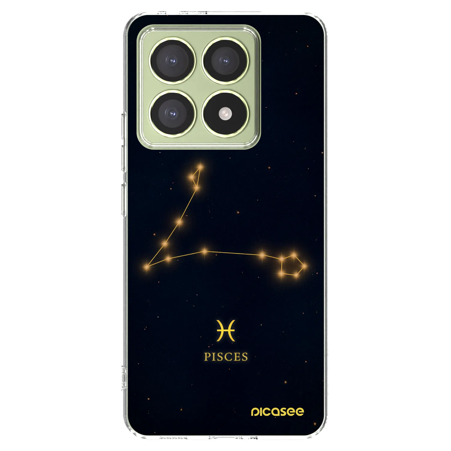 Picasee silikonski prozorni ovitek za Xiaomi 14T - PISCES