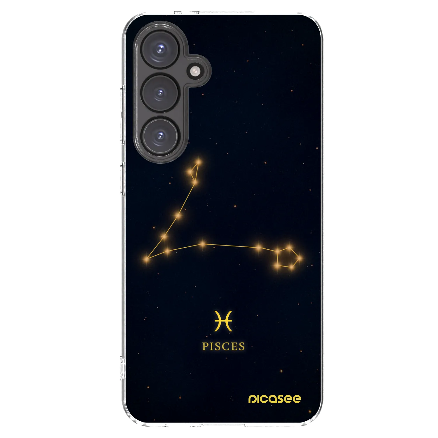 Picasee silikonski prozorni ovitek za Samsung Galaxy S24 FE S721B - PISCES