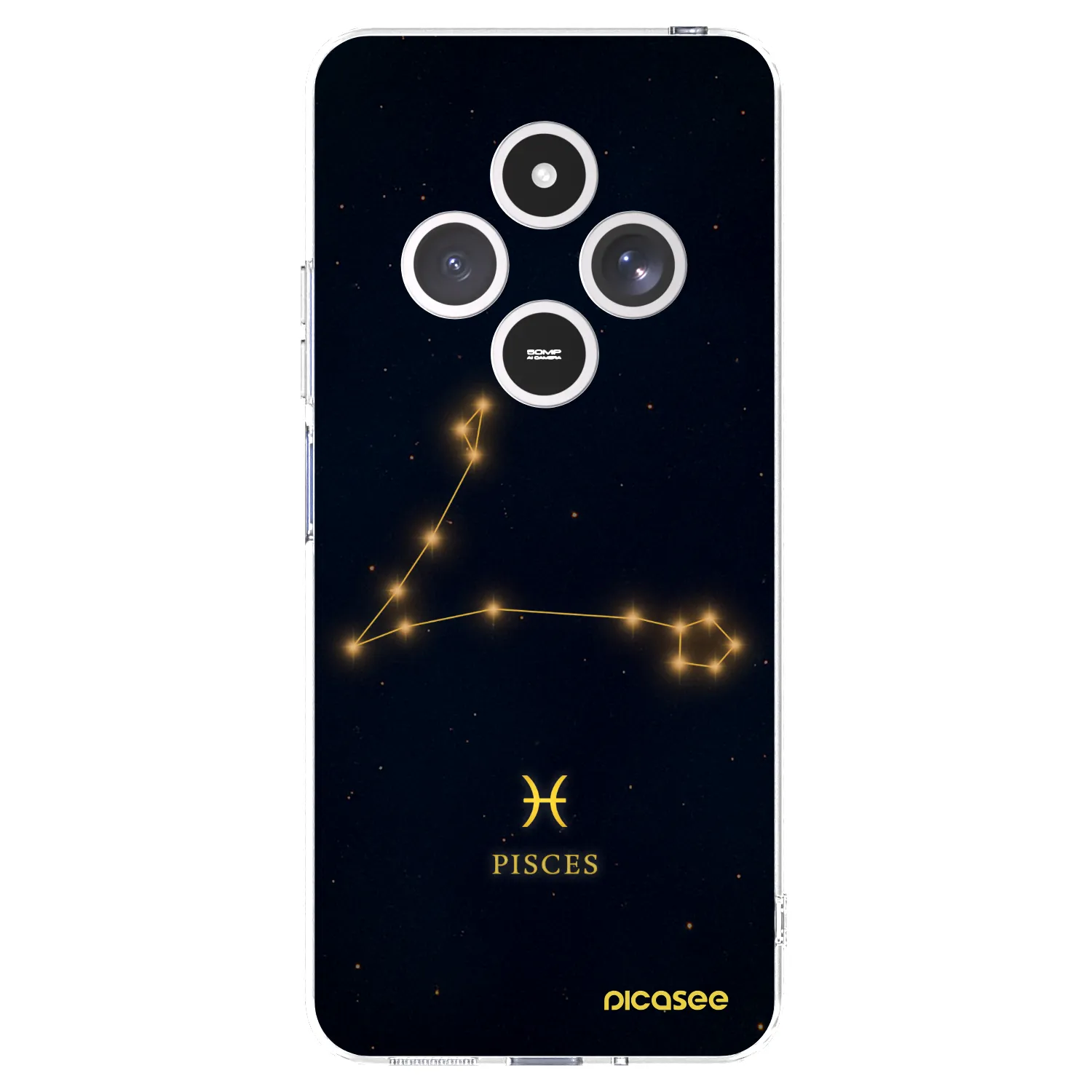 Picasee silikonski prozorni ovitek za Xiaomi Redmi 14C - PISCES