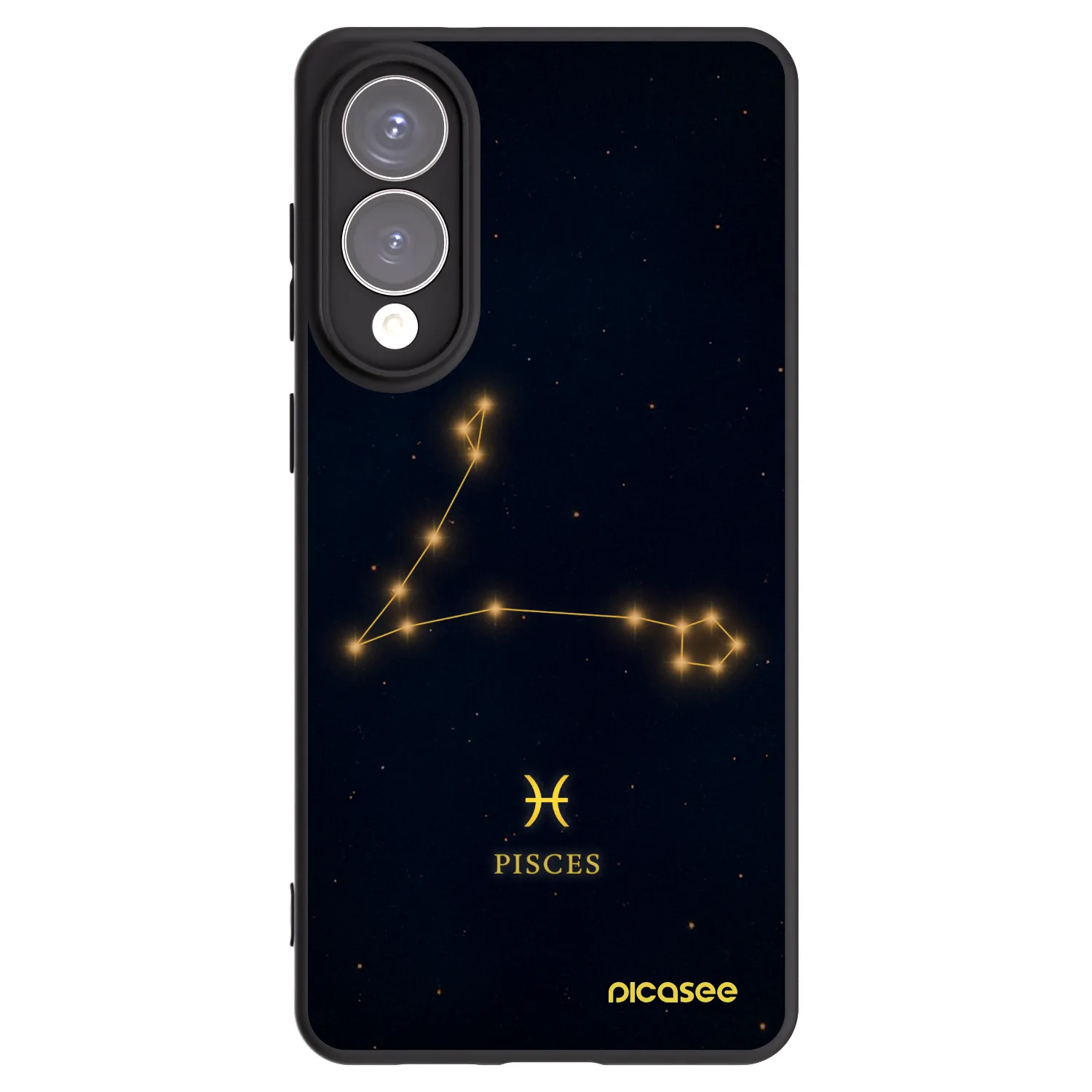 Picasee silikonski črni ovitek za Samsung Galaxy S25 Edge 5G - PISCES