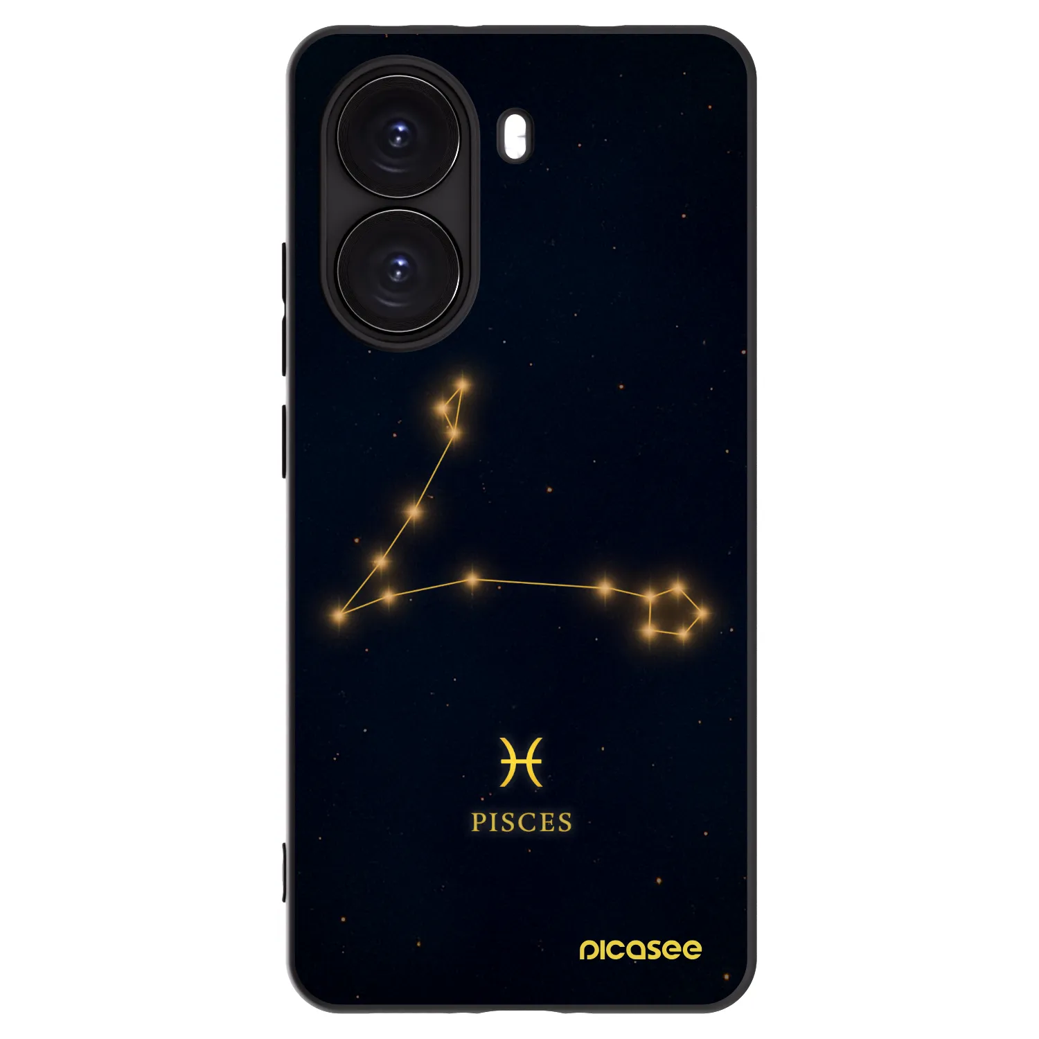 Picasee silikonski črni ovitek za Xiaomi Poco X7 Pro 5G - PISCES