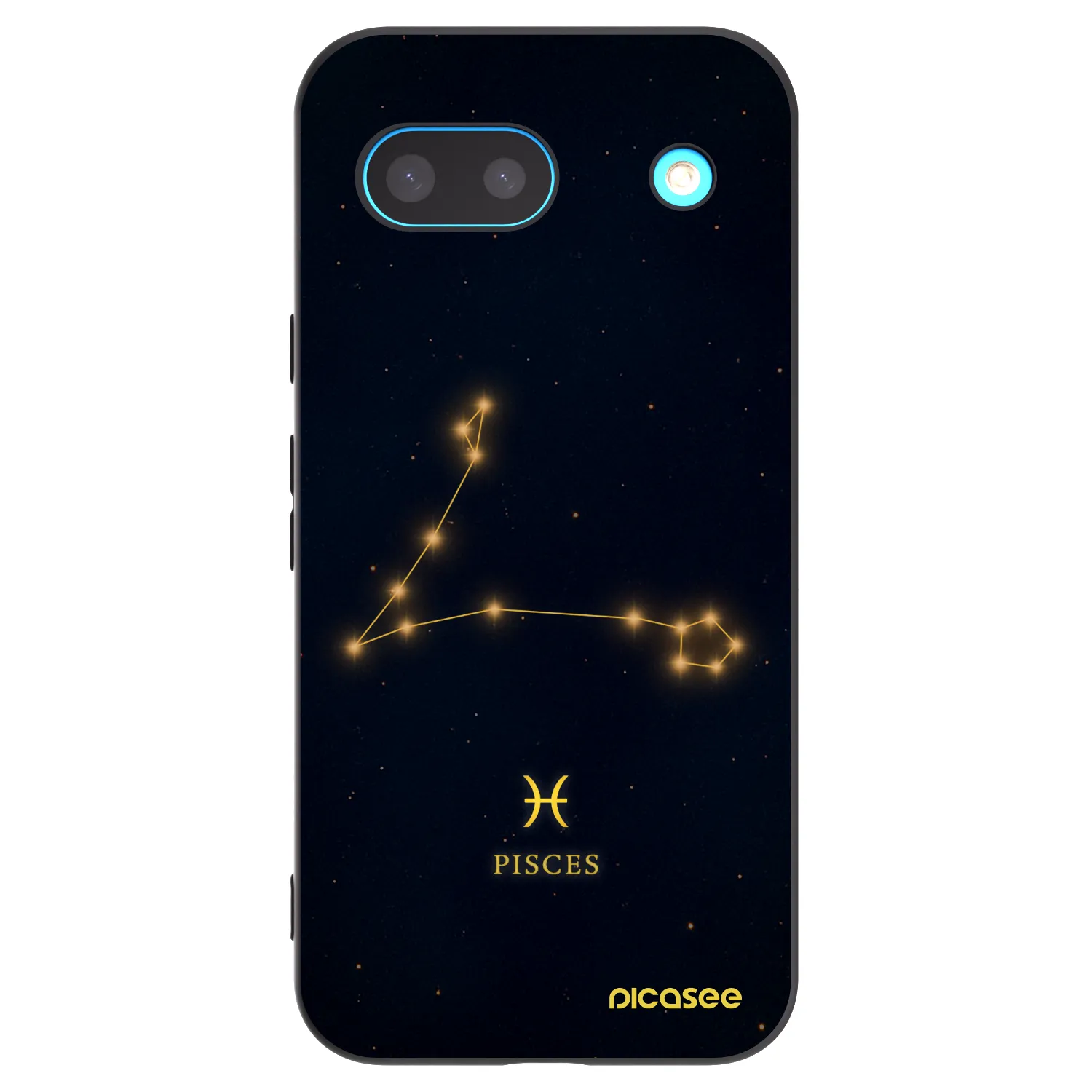 Picasee silikonski črni ovitek za Google Pixel 8 - PISCES