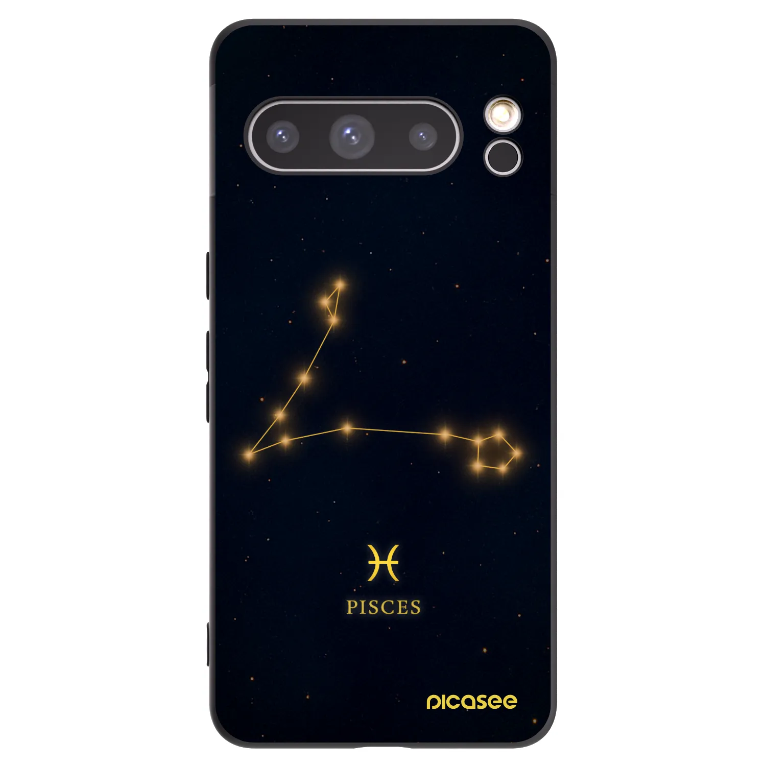 Picasee silikonski črni ovitek za Google Pixel 8 Pro - PISCES