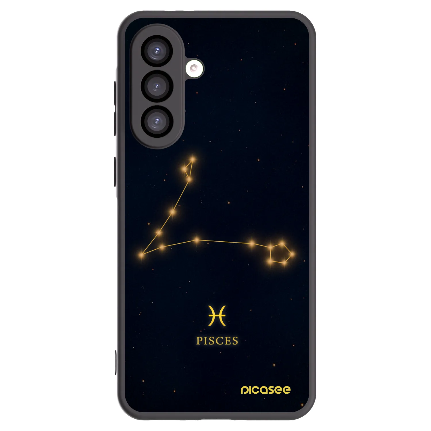Picasee silikonski črni ovitek za Samsung Galaxy A26 5G A266B - PISCES