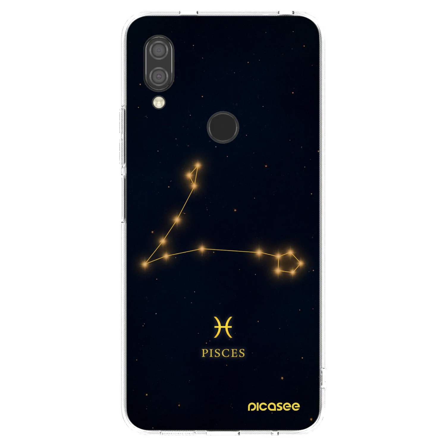 Picasee silikonski prozorni ovitek za Xiaomi Redmi 7 - PISCES