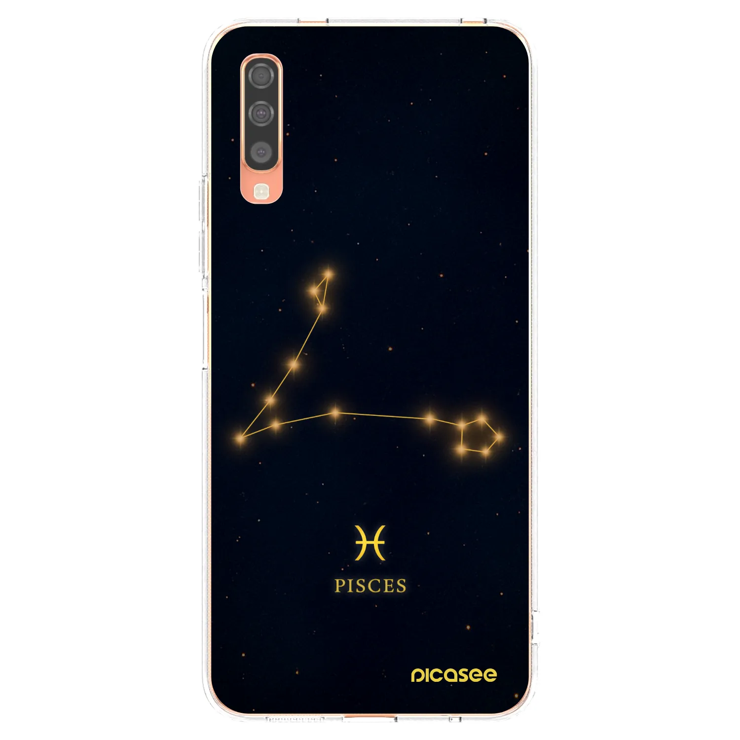 Picasee silikonski prozorni ovitek za Samsung Galaxy A70 A705F - PISCES