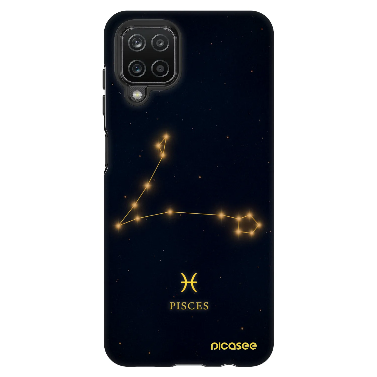 Picasee Fashion Case za Samsung Galaxy A12 A125F - PISCES