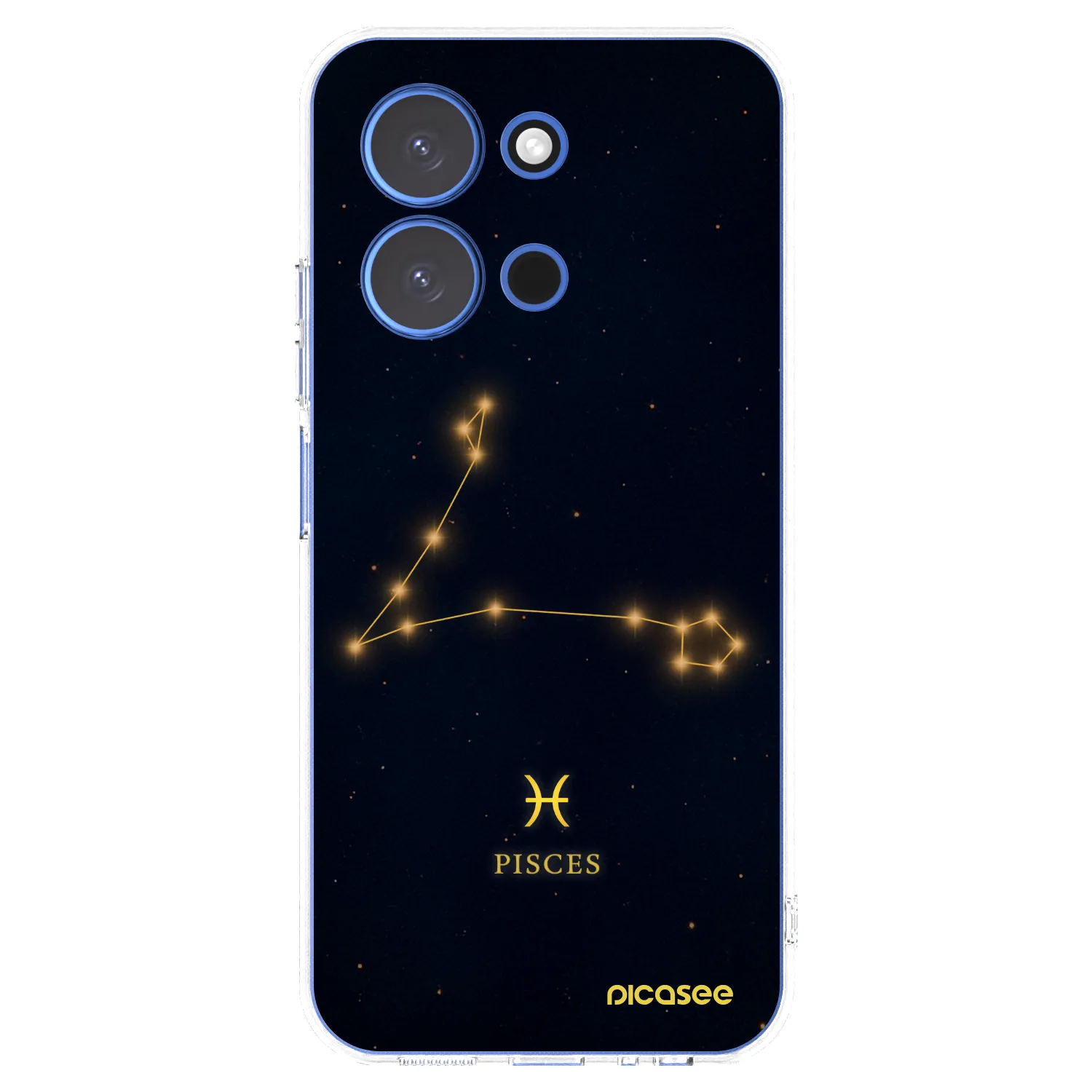 Picasee silikonski prozorni ovitek za Xiaomi Redmi 15C 4G - PISCES