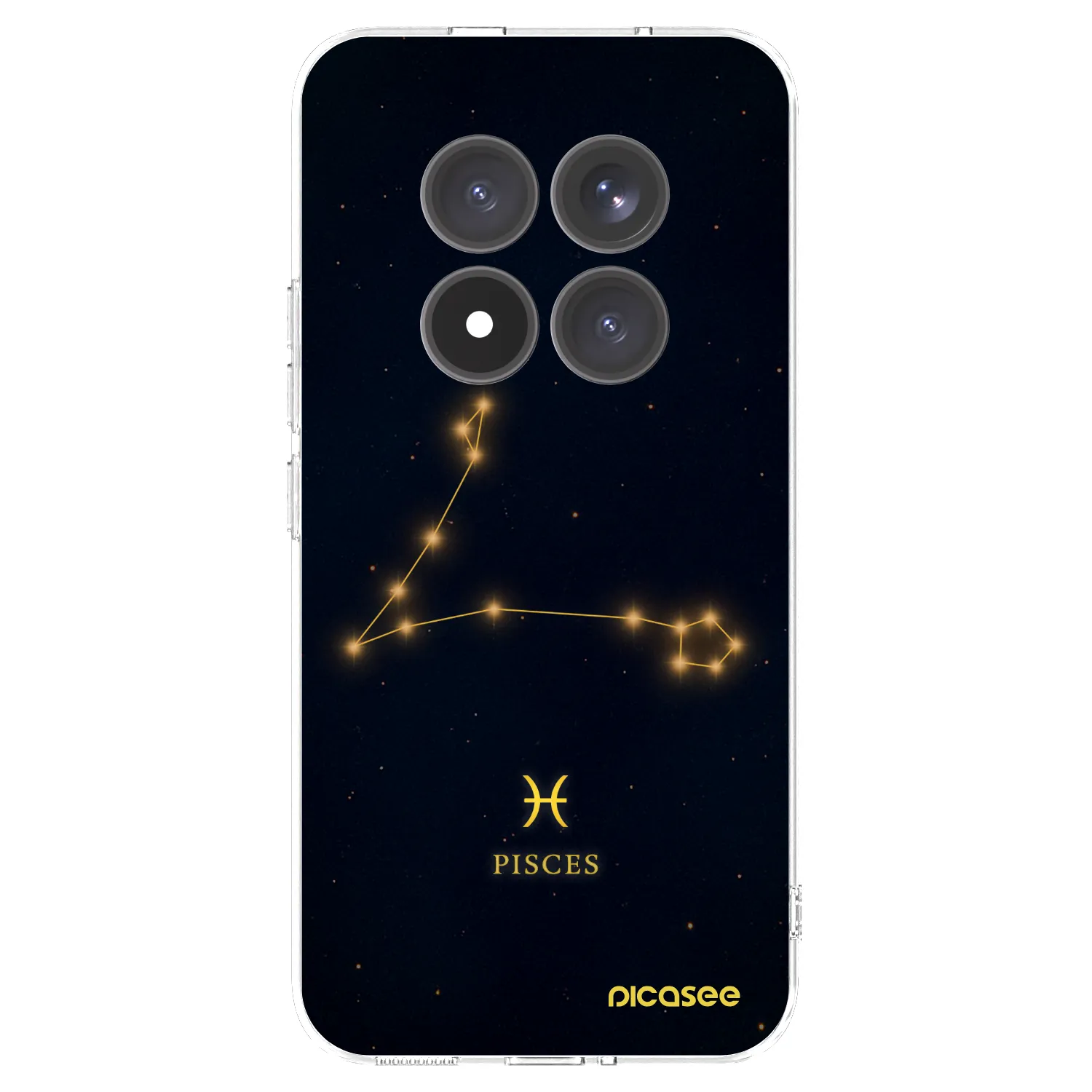 Picasee silikonski prozorni ovitek za Xiaomi Redmi Note 15 Pro+ - PISCES