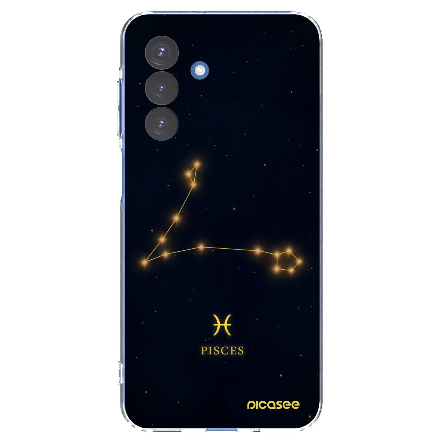 Picasee silikonski prozorni ovitek za Samsung Galaxy A17 5G - PISCES